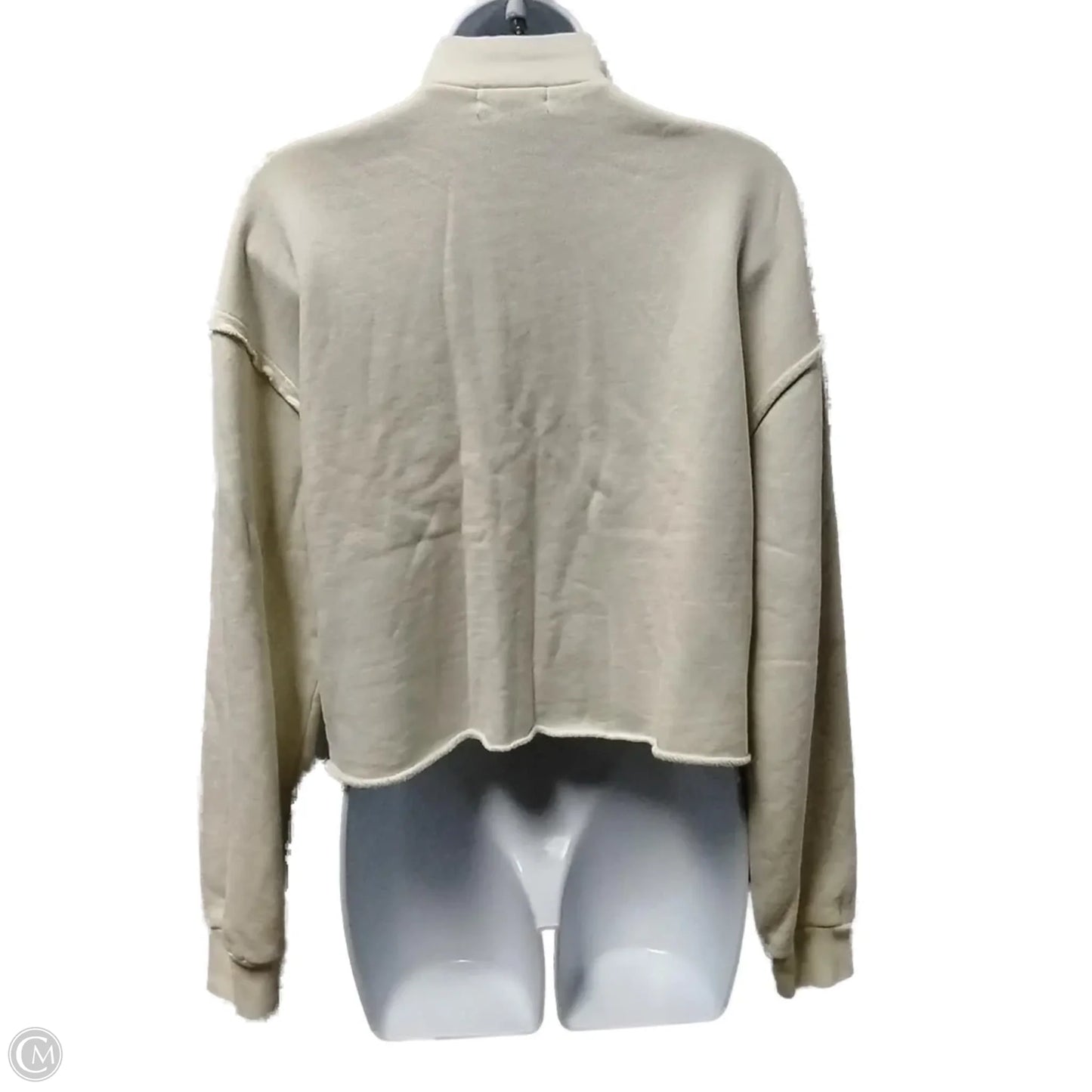 Jacket Other By Clothes Mentor In Cream, Size: M