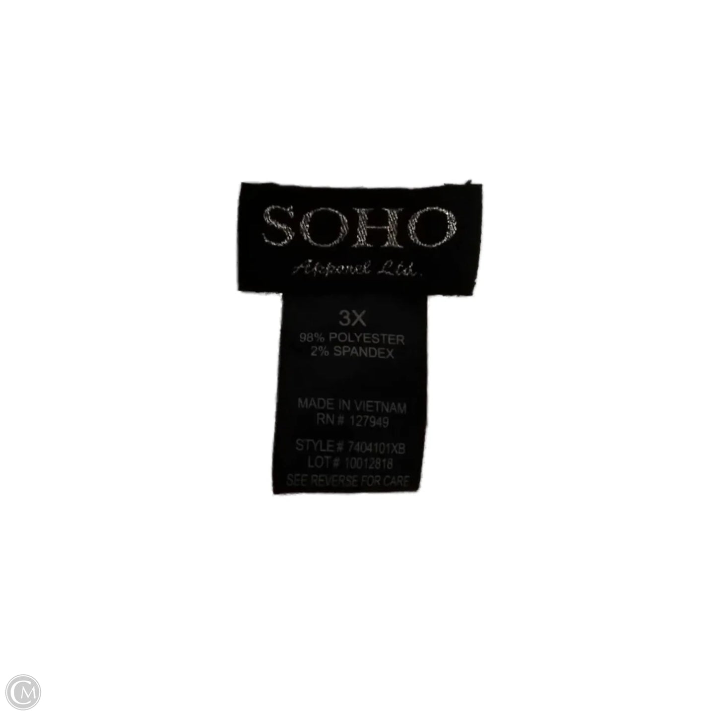 Pants Dress By Soho Design Group In Yellow, Size: 3x