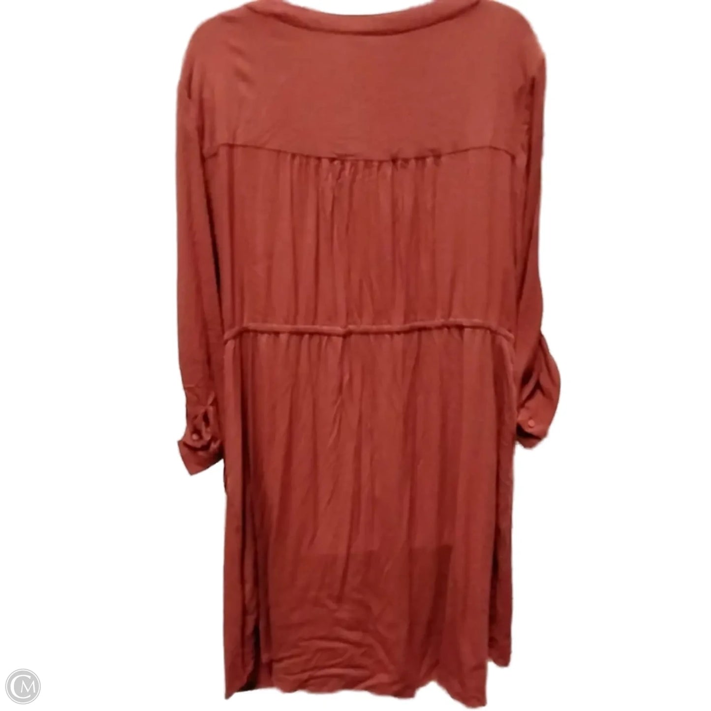 Top Long Sleeve By Torrid In Orange, Size: 2