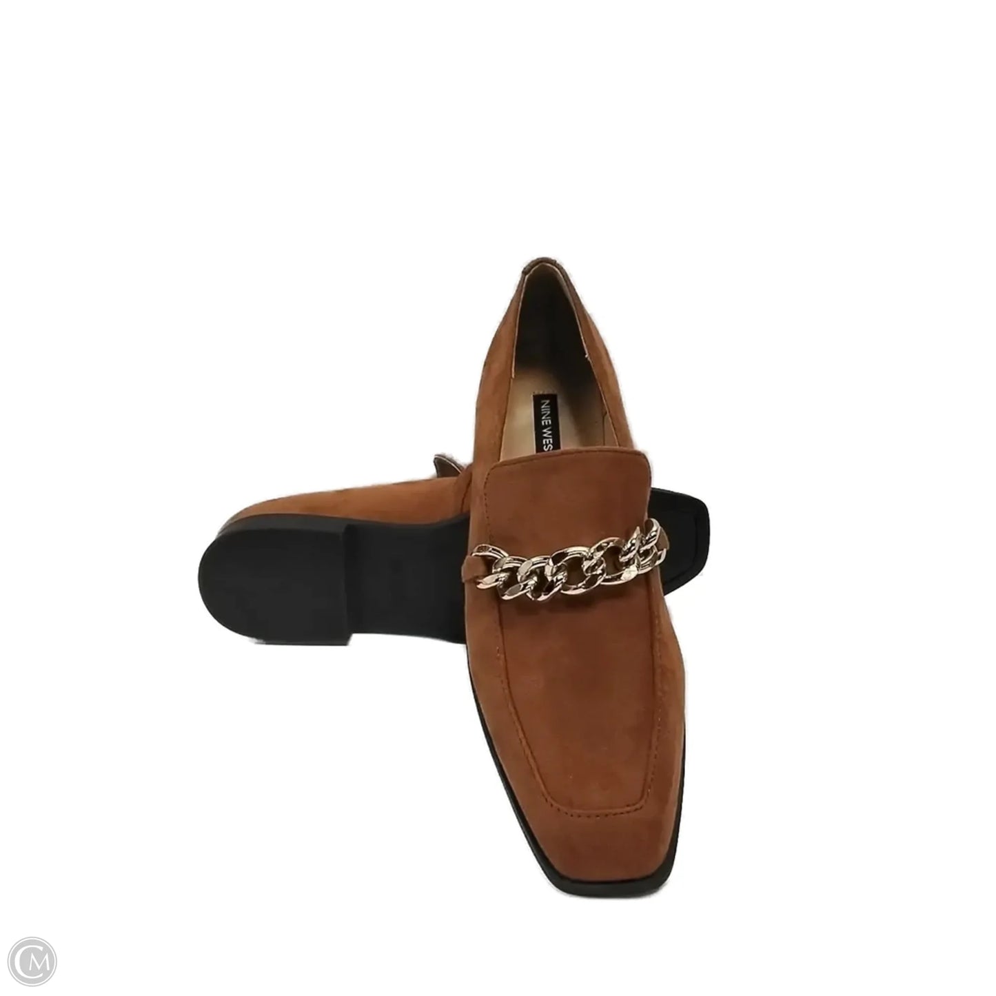 Shoes Flats By Nine West In Brown, Size: 8.5