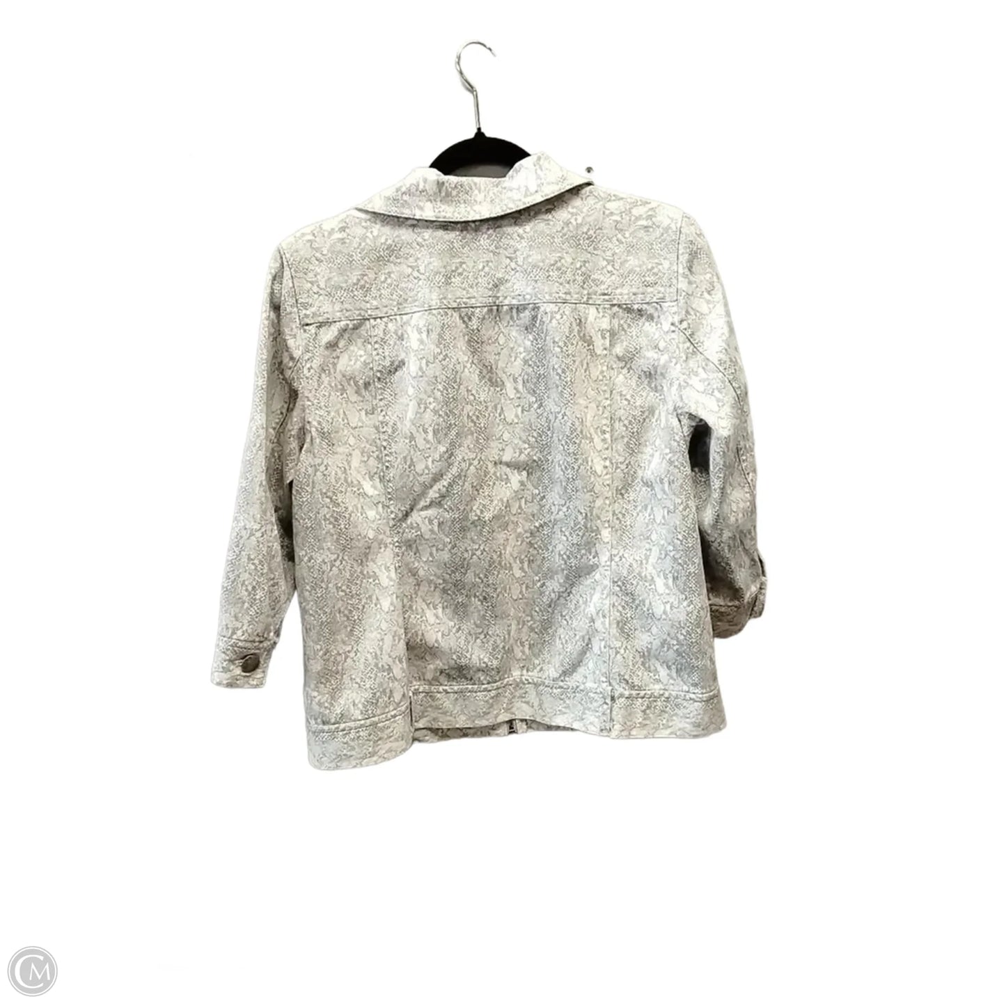 Jacket Other By Chicos In Animal Print, Size: 2