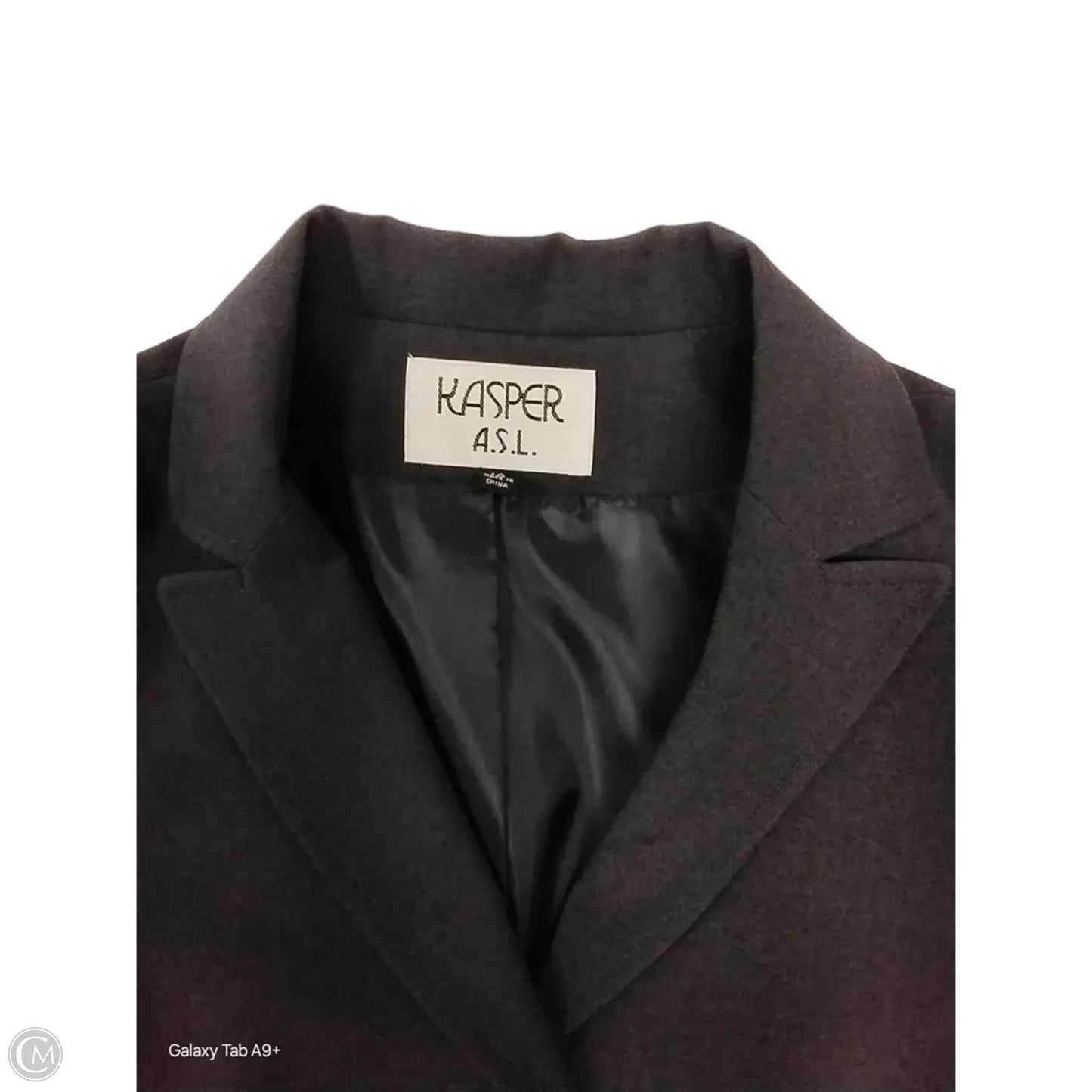 Blazer By Kasper In Grey, Size: 10