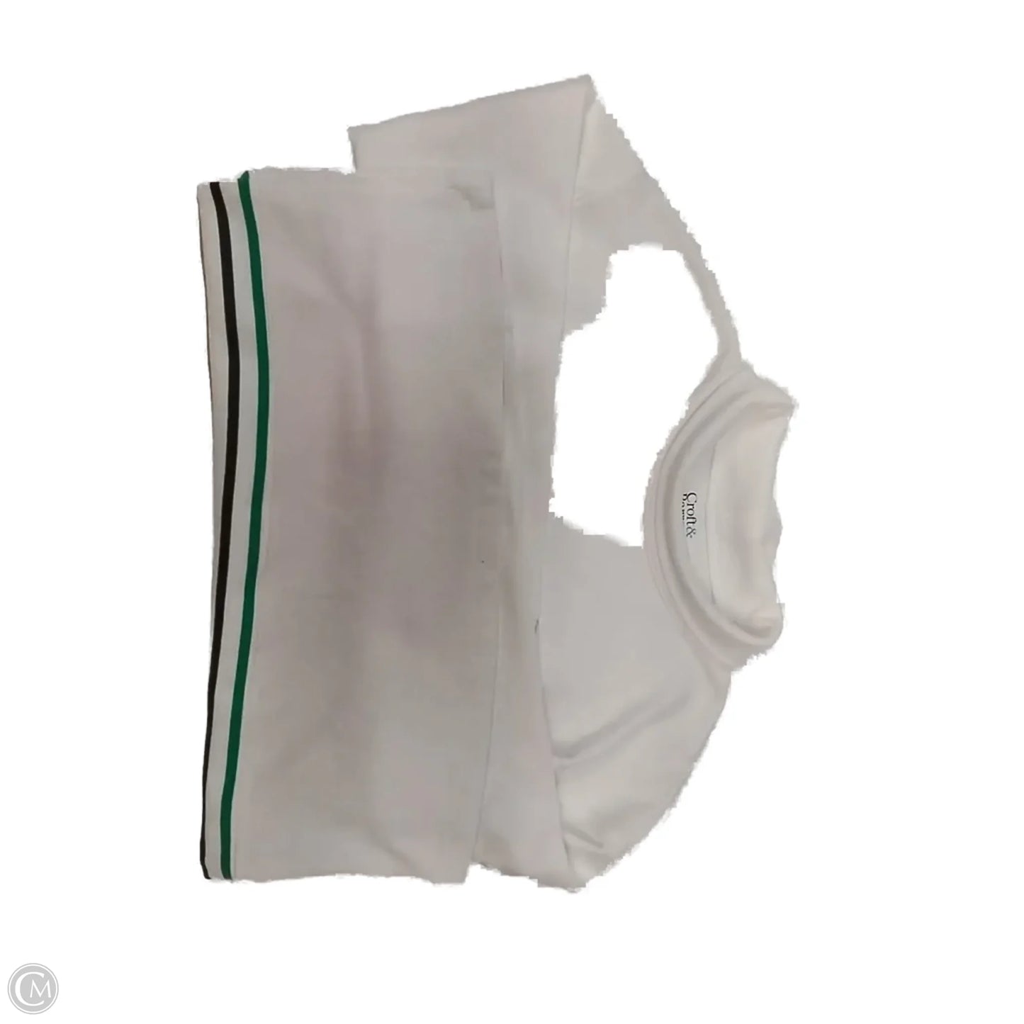 Top Long Sleeve By Croft And Barrow In White, Size: S