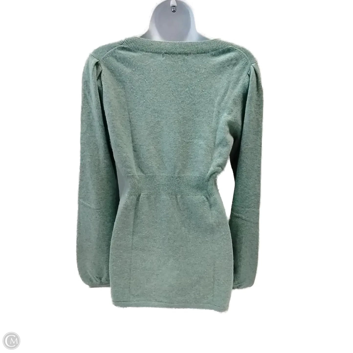 Top Long Sleeve By Banana Republic In Blue, Size: M