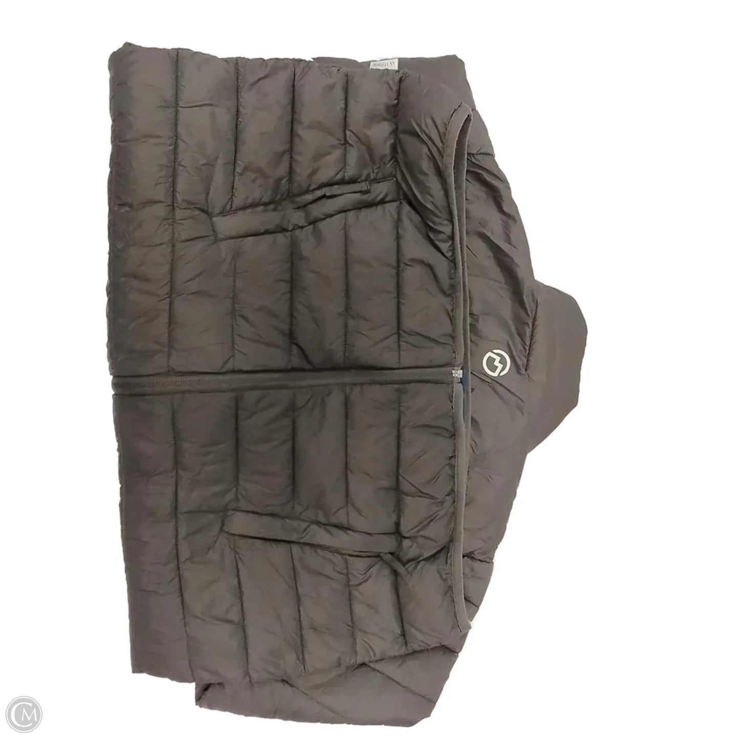 Jacket Puffer & Quilted By Magellan In Grey, Size: Xl