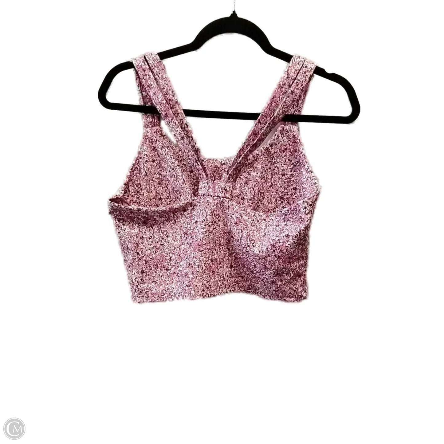 Athletic Tank Top By Sage In Floral Print, Size: L