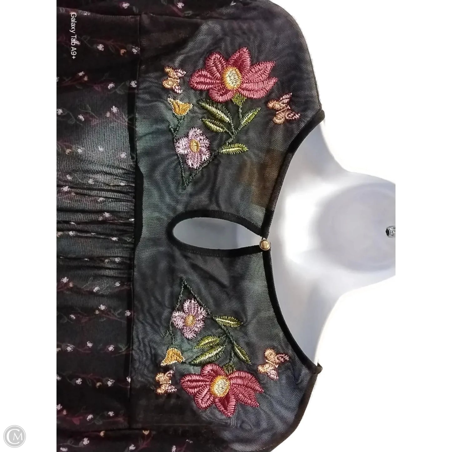 Blouse Long Sleeve By Style And Co Collection Women In Floral Print, Size: 2x