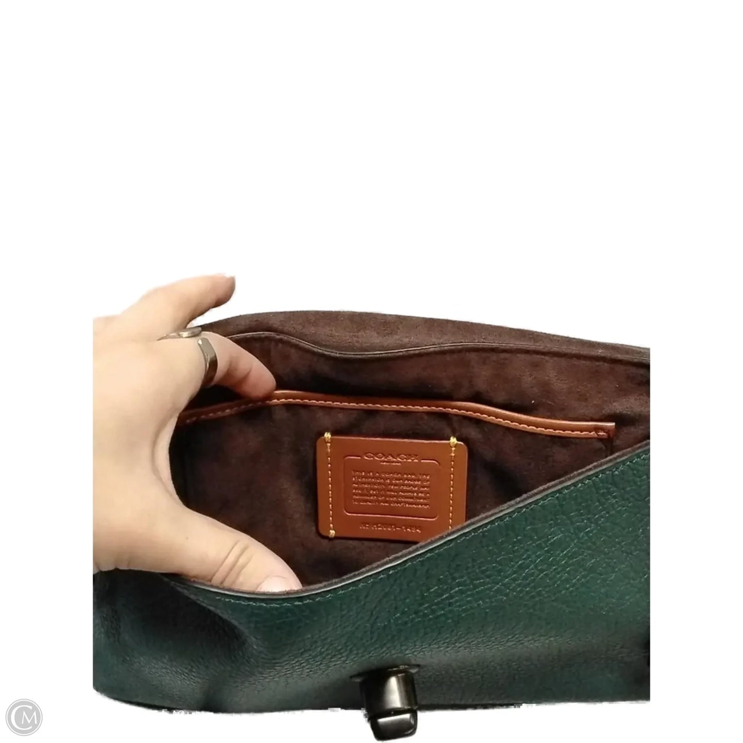 Crossbody Designer By Coach, Size: Small