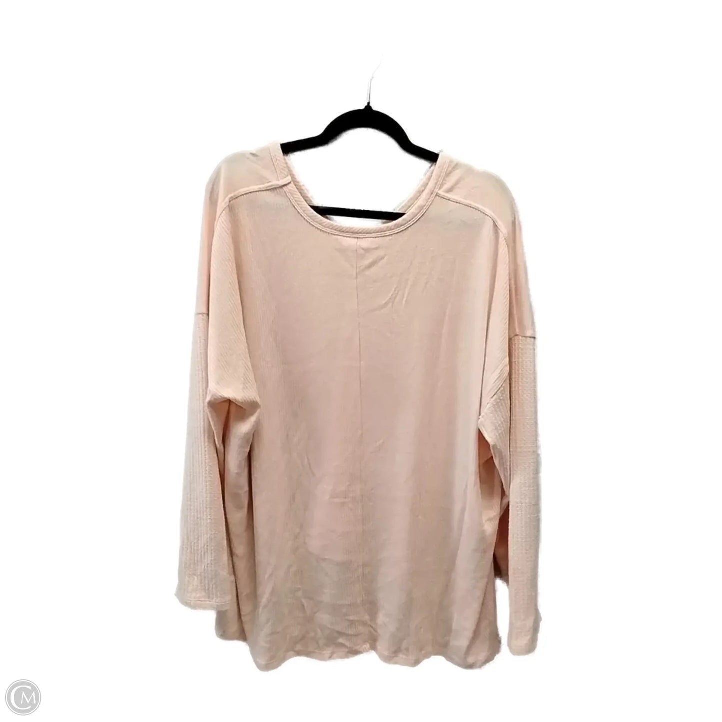 Sweatshirt Crewneck By Clothes Mentor In Orange, Size: 3x