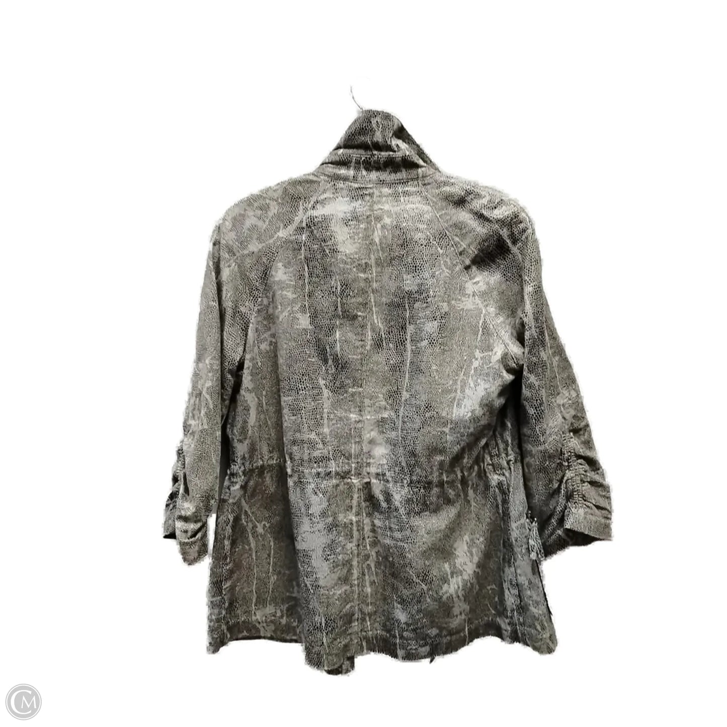 Jacket Other By Chicos In Snakeskin Print, Size: M
