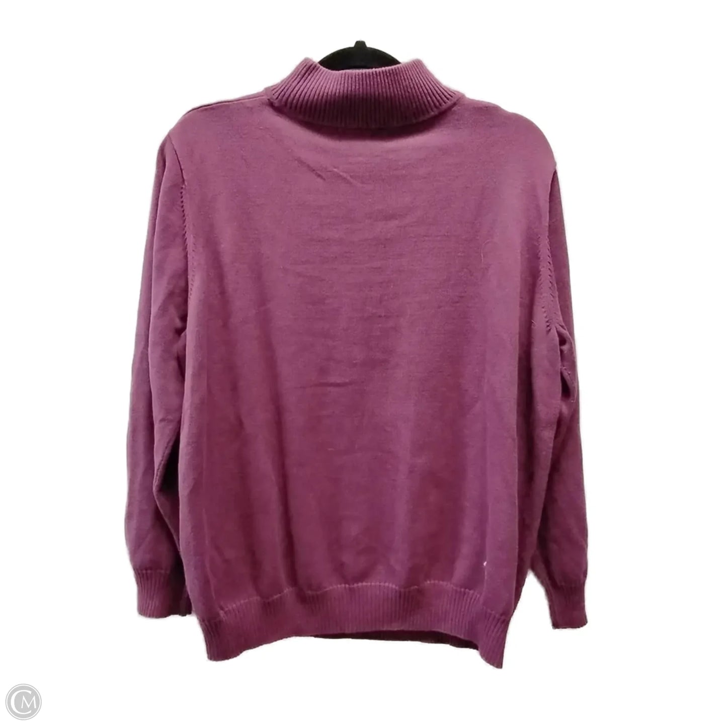 Top Long Sleeve By Dressbarn In Purple, Size: 20