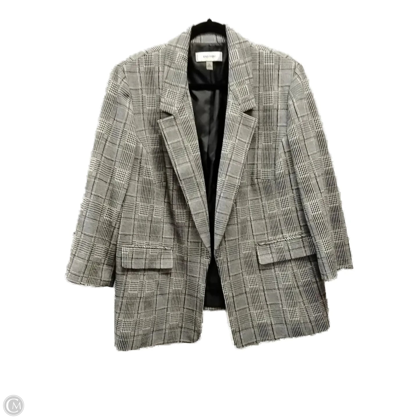 Blazer By Jones Studio In Plaid Pattern, Size: 2x