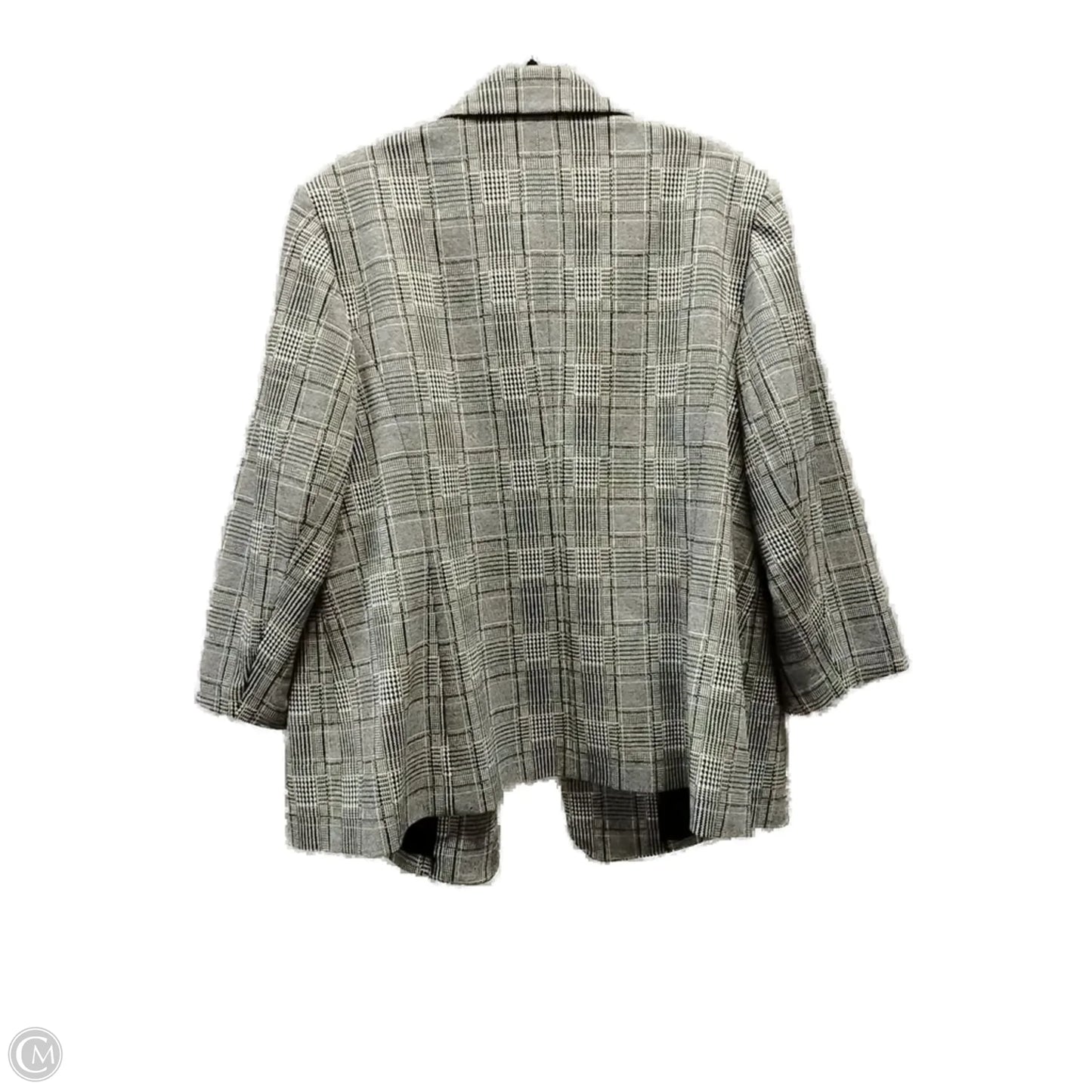 Blazer By Jones Studio In Plaid Pattern, Size: 2x