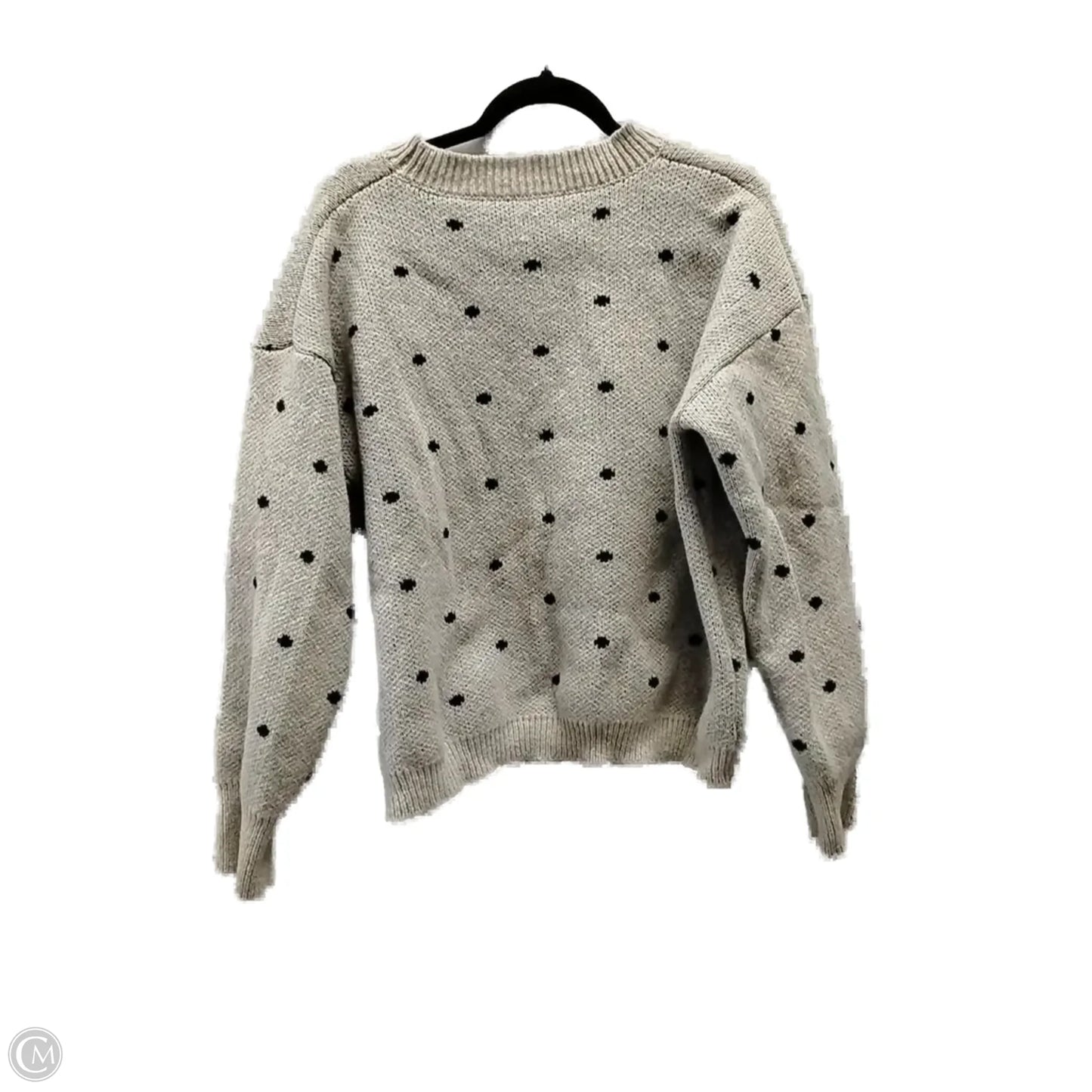 Sweater By Clothes Mentor In Polkadot Pattern, Size: 2x