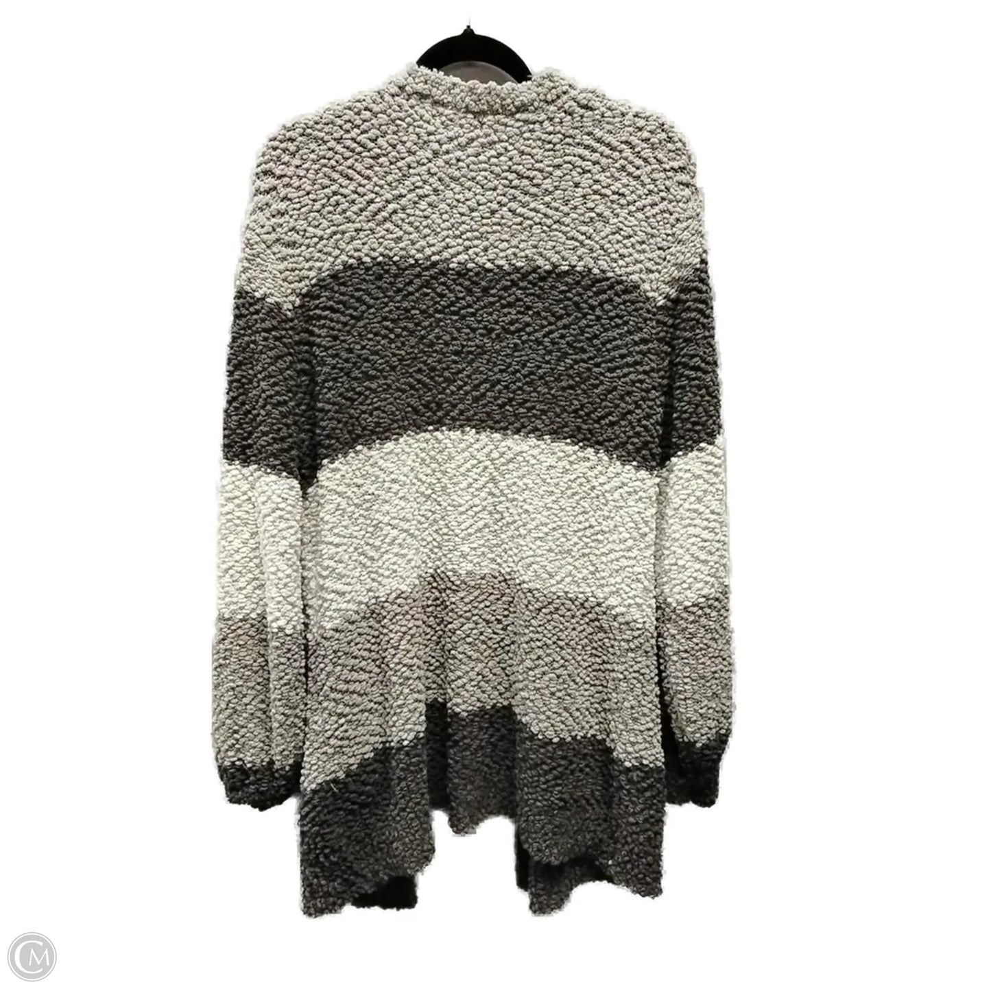 Cardigan By Zenana In Grey, Size: Xl