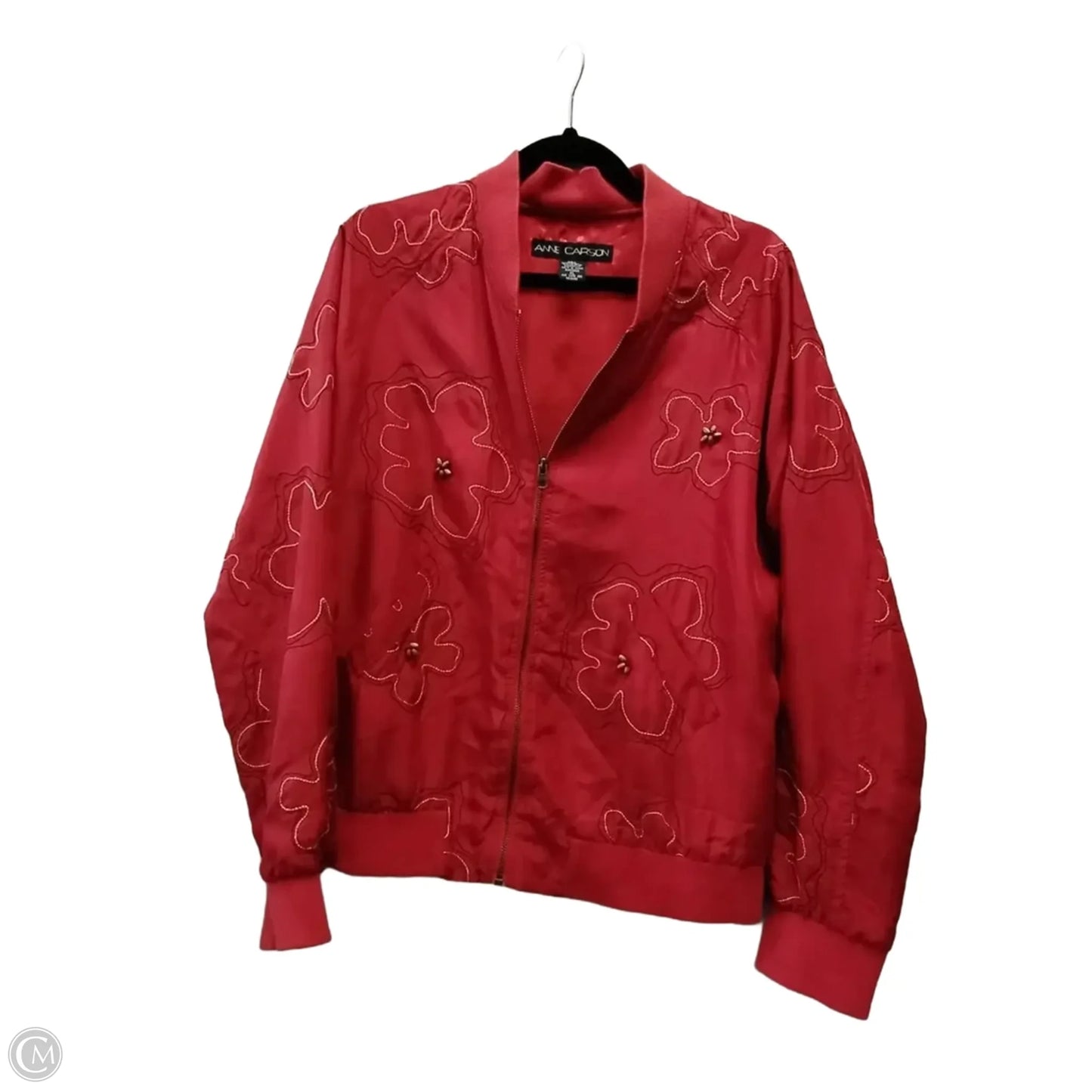 Jacket Other By Anne Carson In Red, Size: Xl