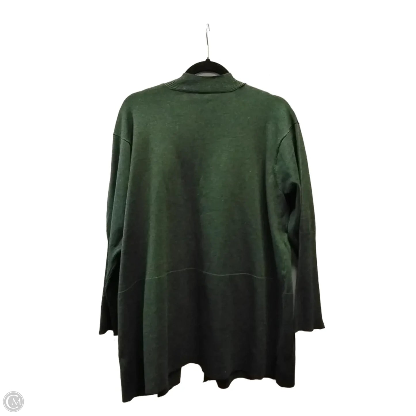 Cardigan By Terra & Sky In Green, Size: 1x