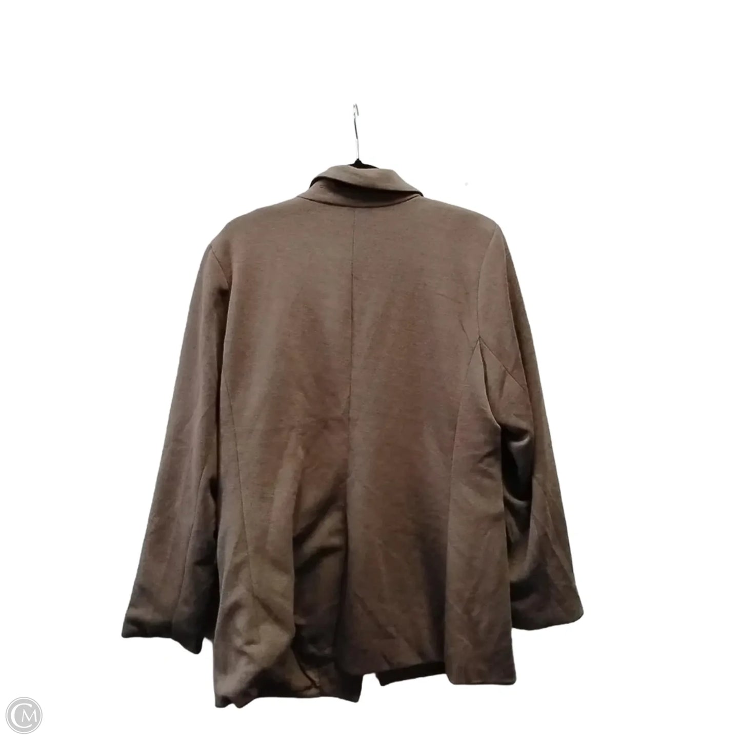 Blazer By Simply Vera In Brown, Size: Xl