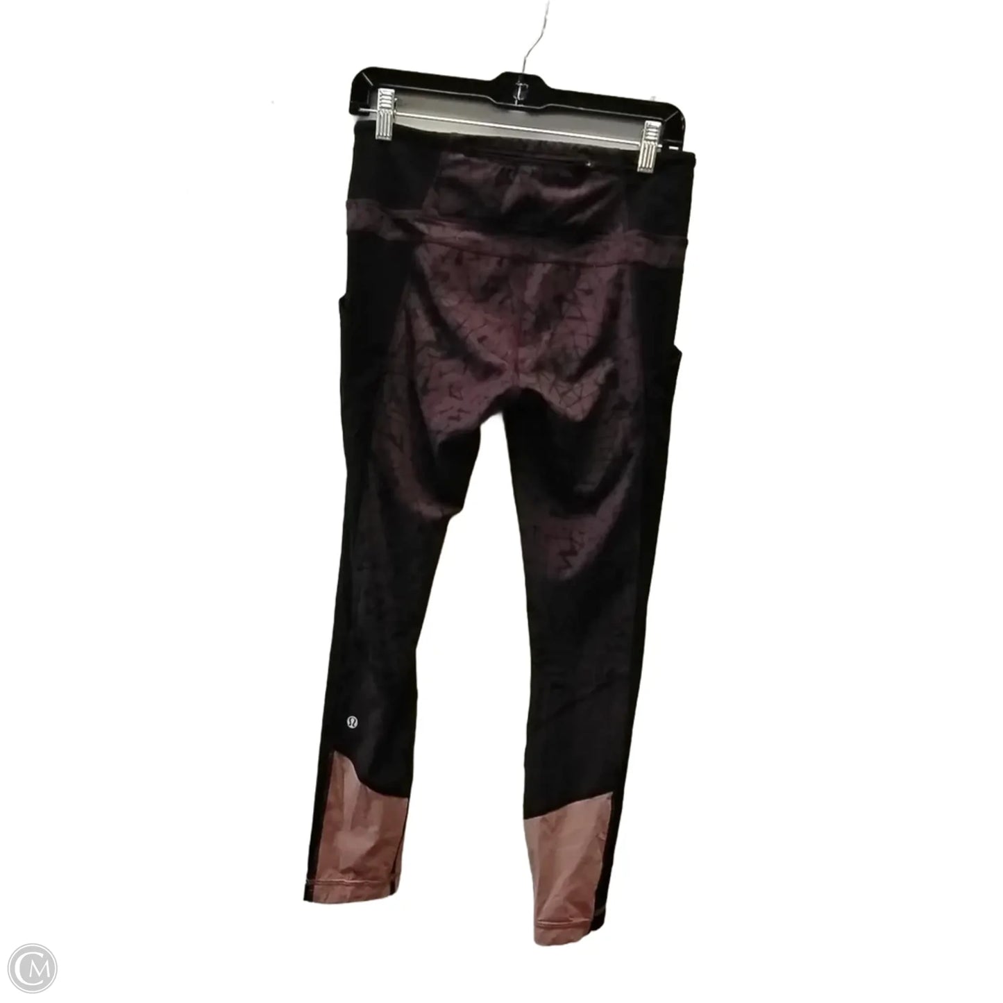 Athletic Leggings Capris By Lululemon In Purple, Size: 8