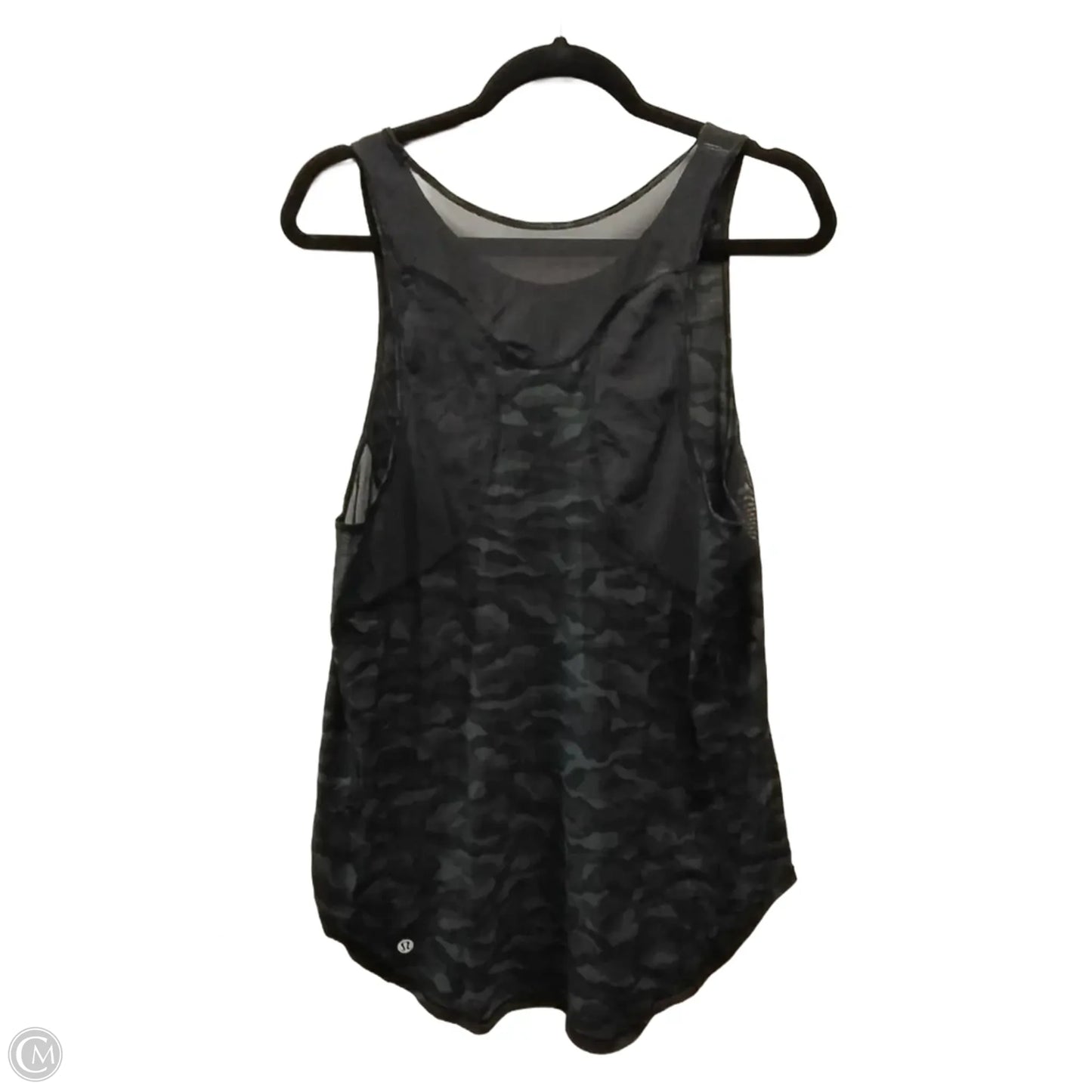Athletic Tank Top By Lululemon In Black, Size: M