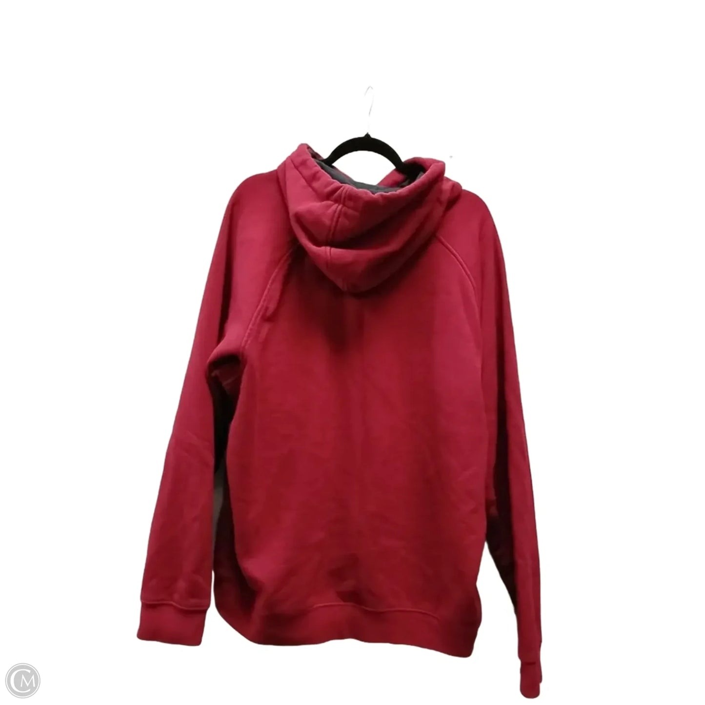 Athletic Sweatshirt Hoodie By Nike In Red, Size: Xl