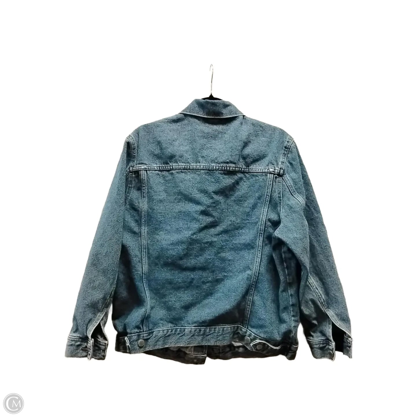 Jacket Denim By Divided In Blue Denim, Size: Xl