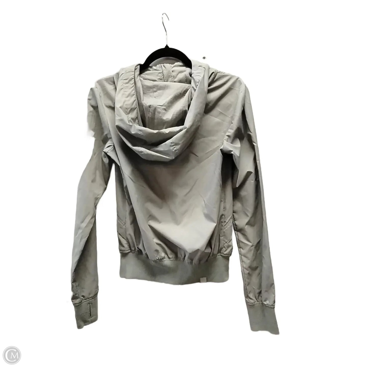 Jacket Windbreaker By Clothes Mentor In Green, Size: Xs