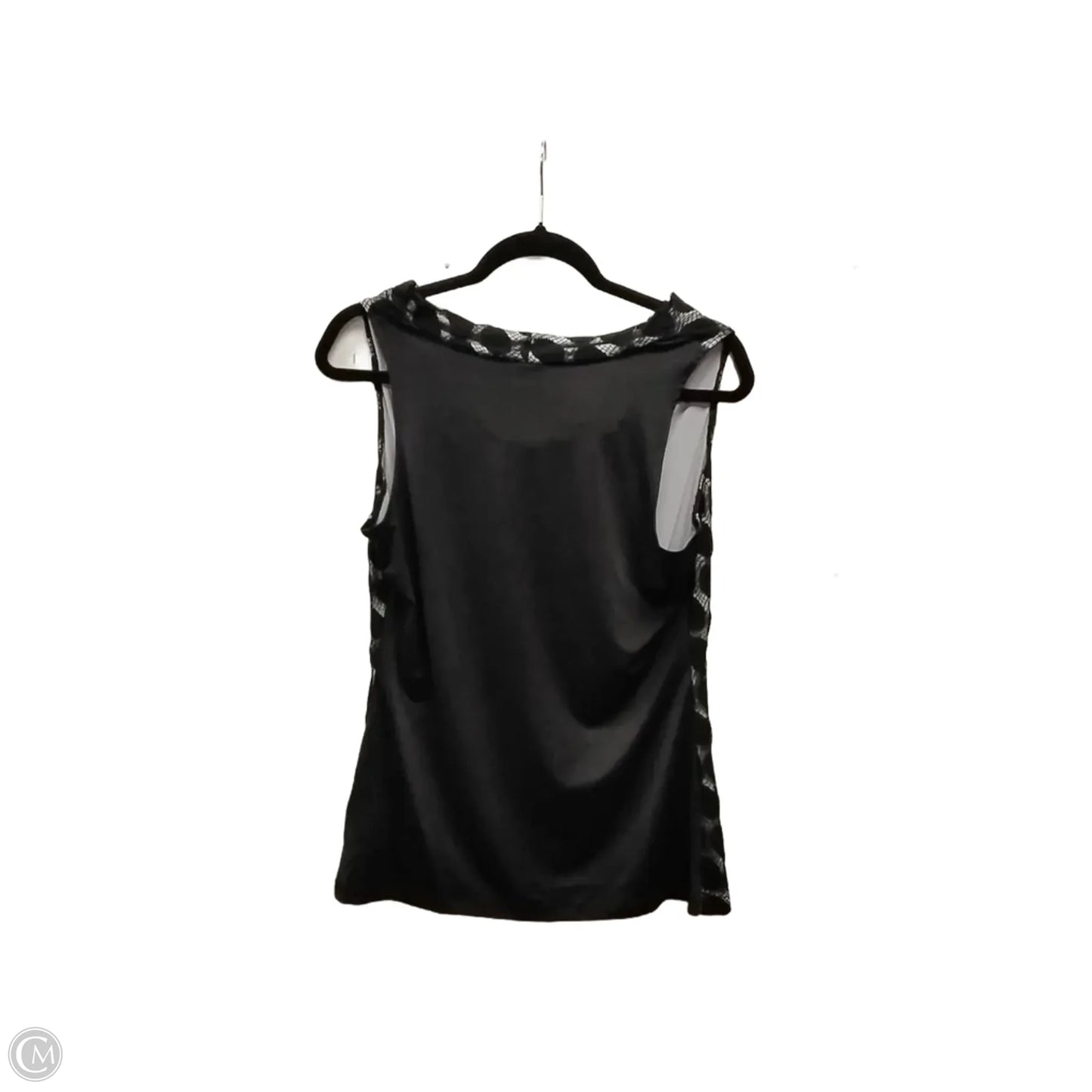 Top Sleeveless By Worthington In Black, Size: M
