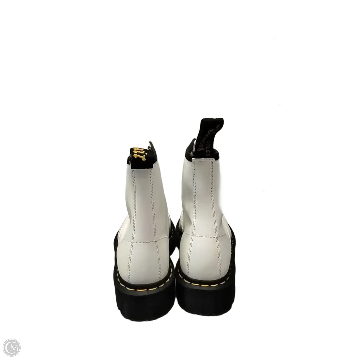 Boots Ankle Flats By Dr Martens In White, Size: 7