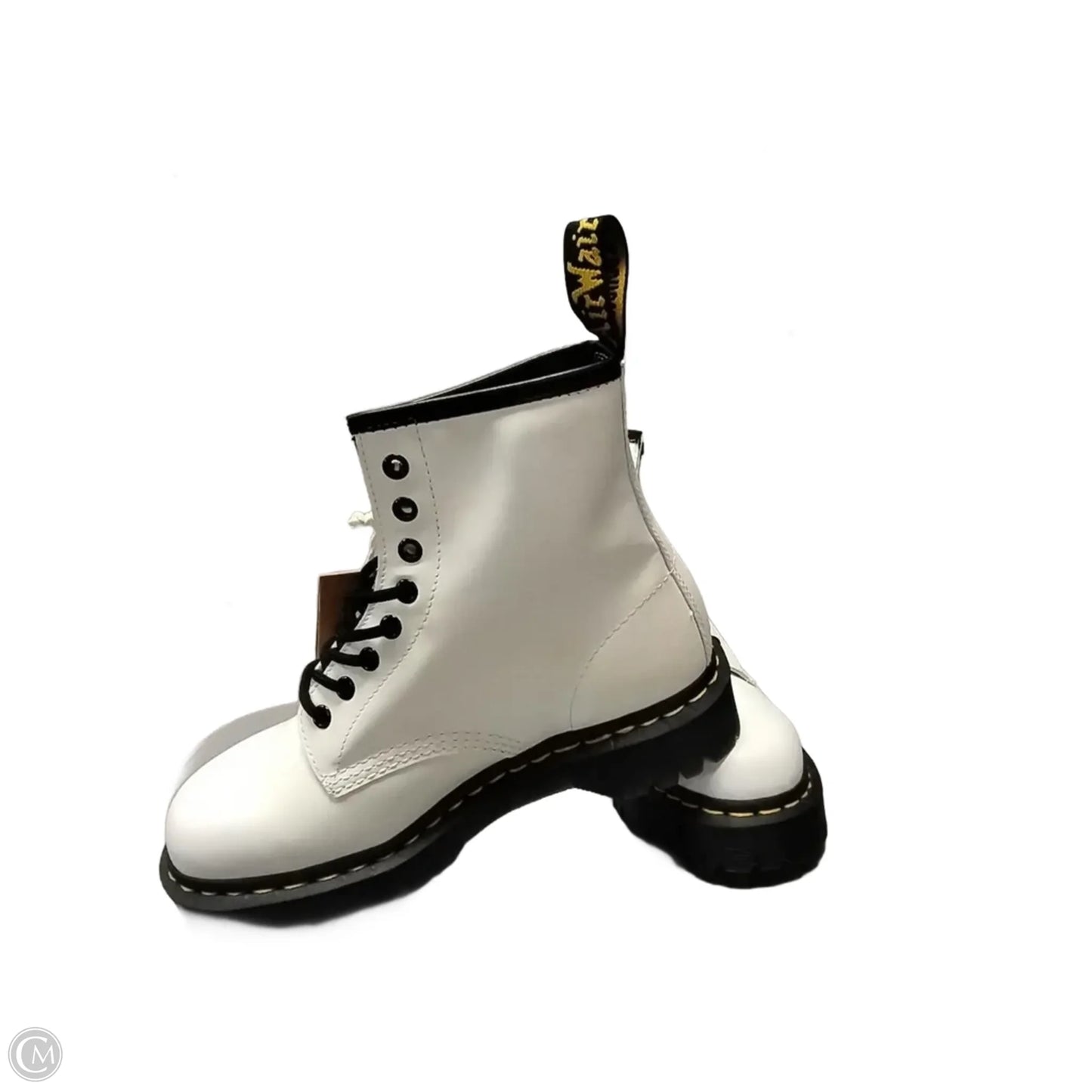 Boots Ankle Flats By Dr Martens In White, Size: 7