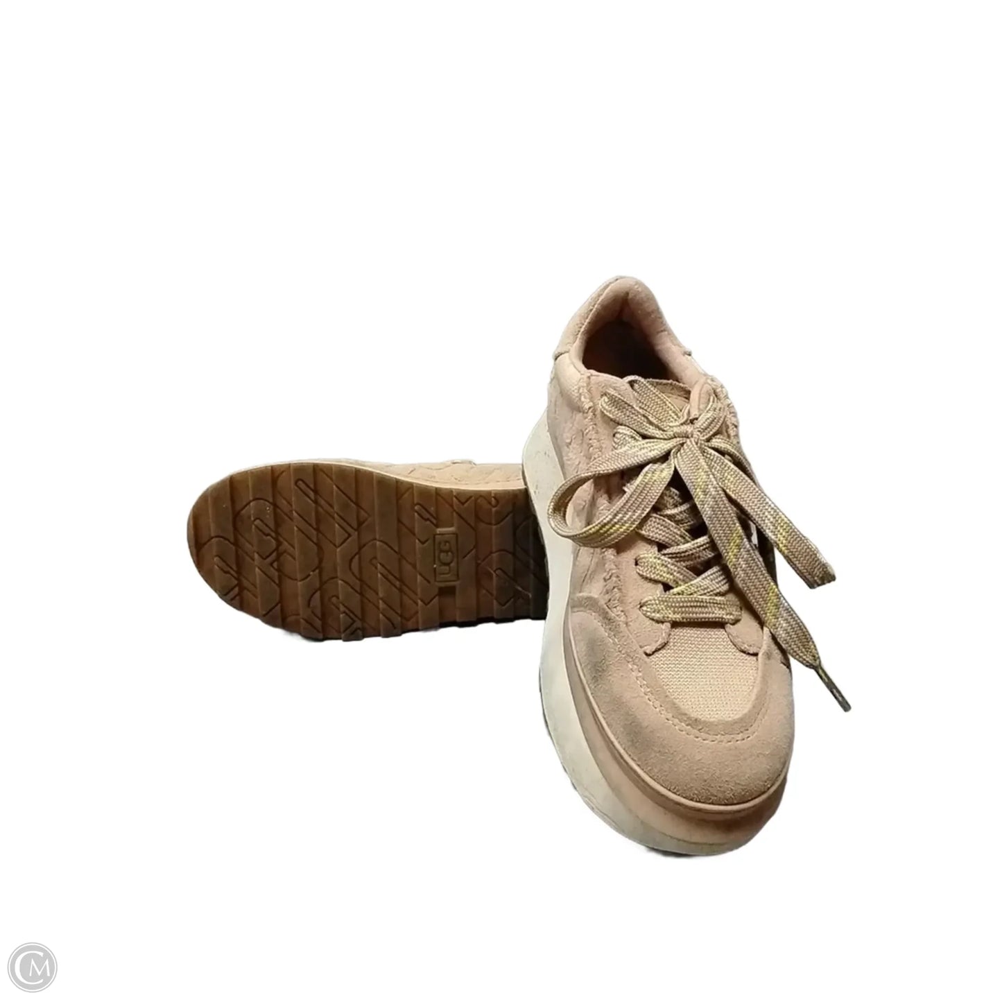 Shoes Designer By Ugg In Peach, Size: 8