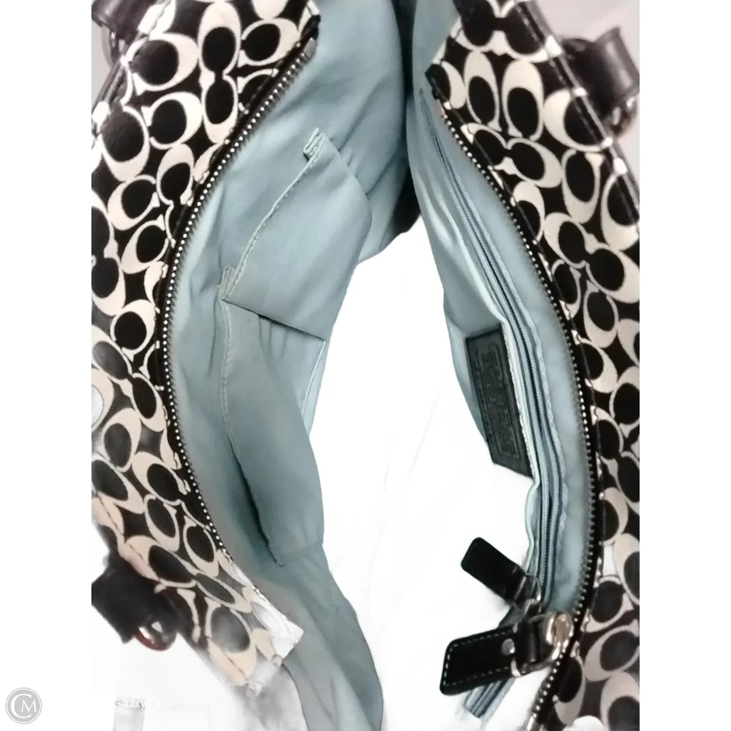 Handbag Designer By Coach, Size: Medium