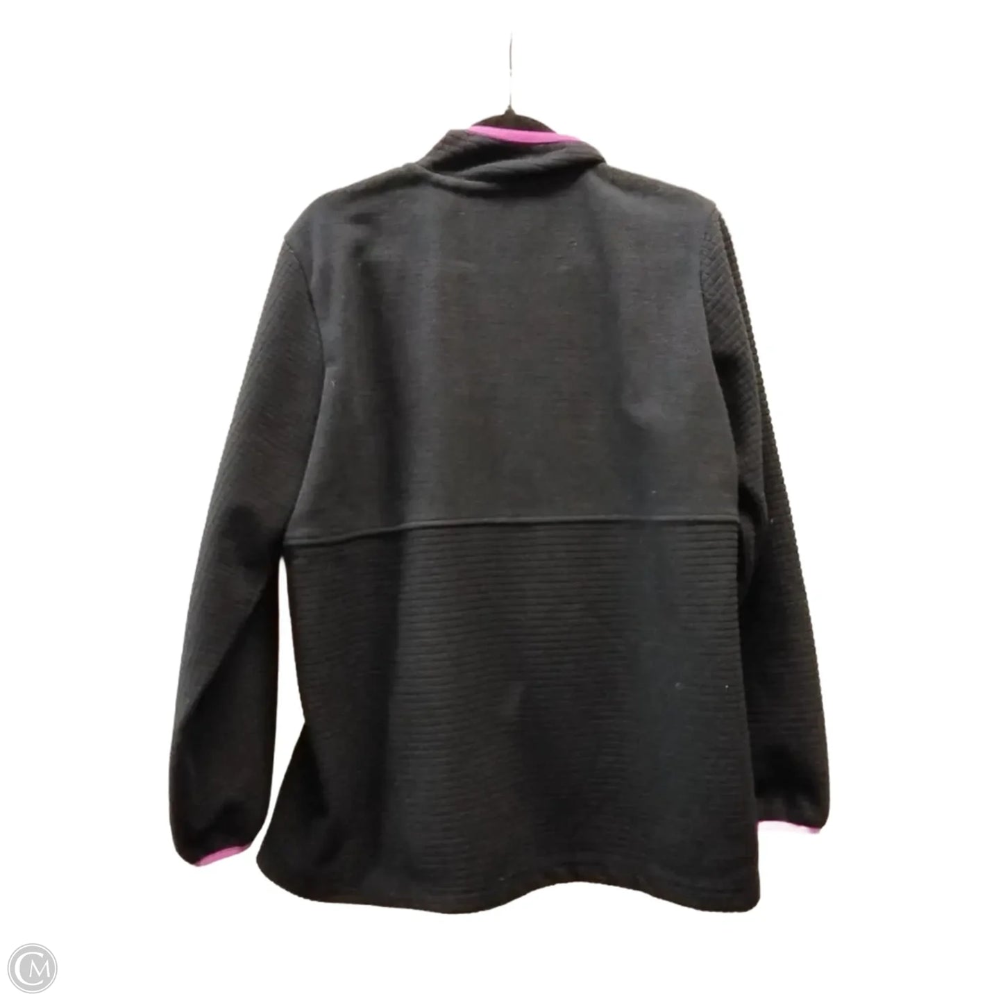 Jacket Puffer & Quilted By Lands End In Black, Size: Xl