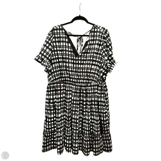 Dress Casual Short By Terra & Sky In Plaid Pattern, Size: 3x