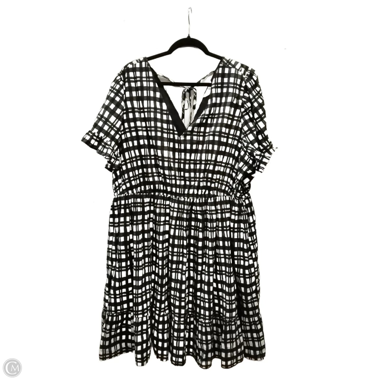Dress Casual Short By Terra & Sky In Plaid Pattern, Size: 3x
