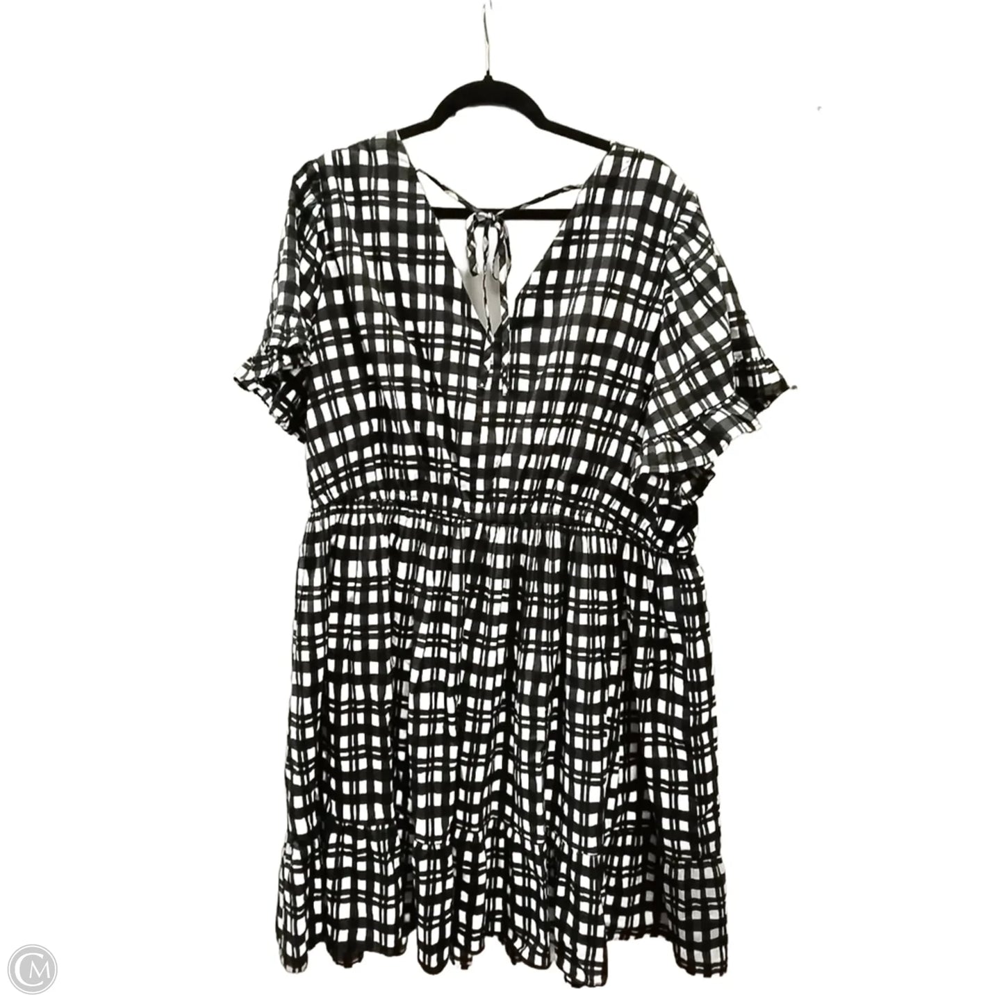 Dress Casual Short By Terra & Sky In Plaid Pattern, Size: 3x