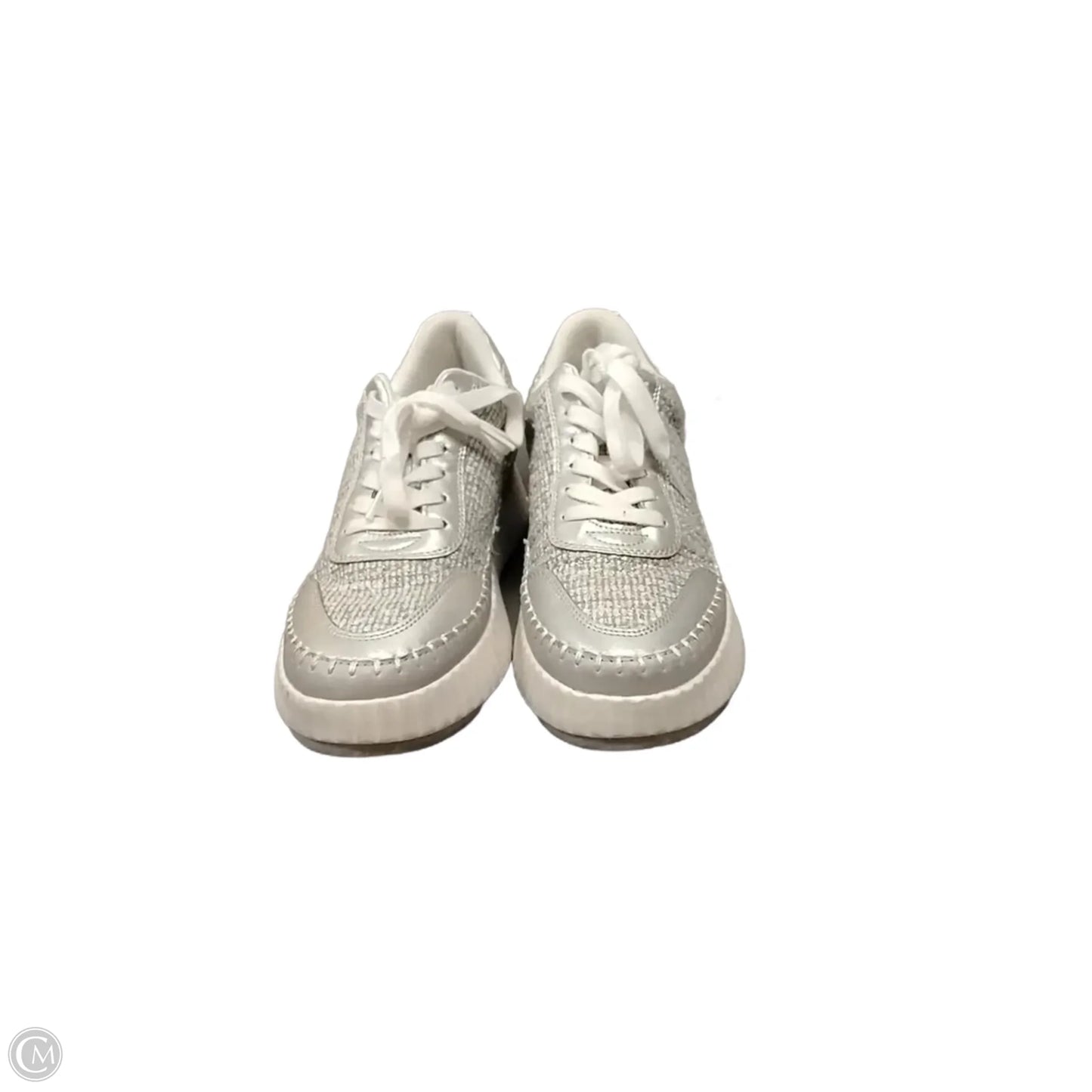 Shoes Sneakers By Universal Thread In Silver, Size: 9