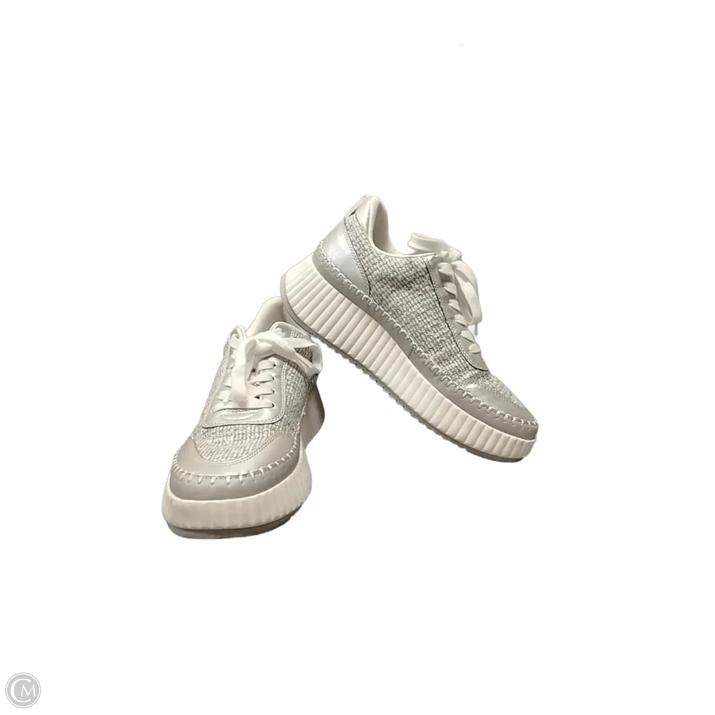 Shoes Sneakers By Universal Thread In Silver, Size: 9