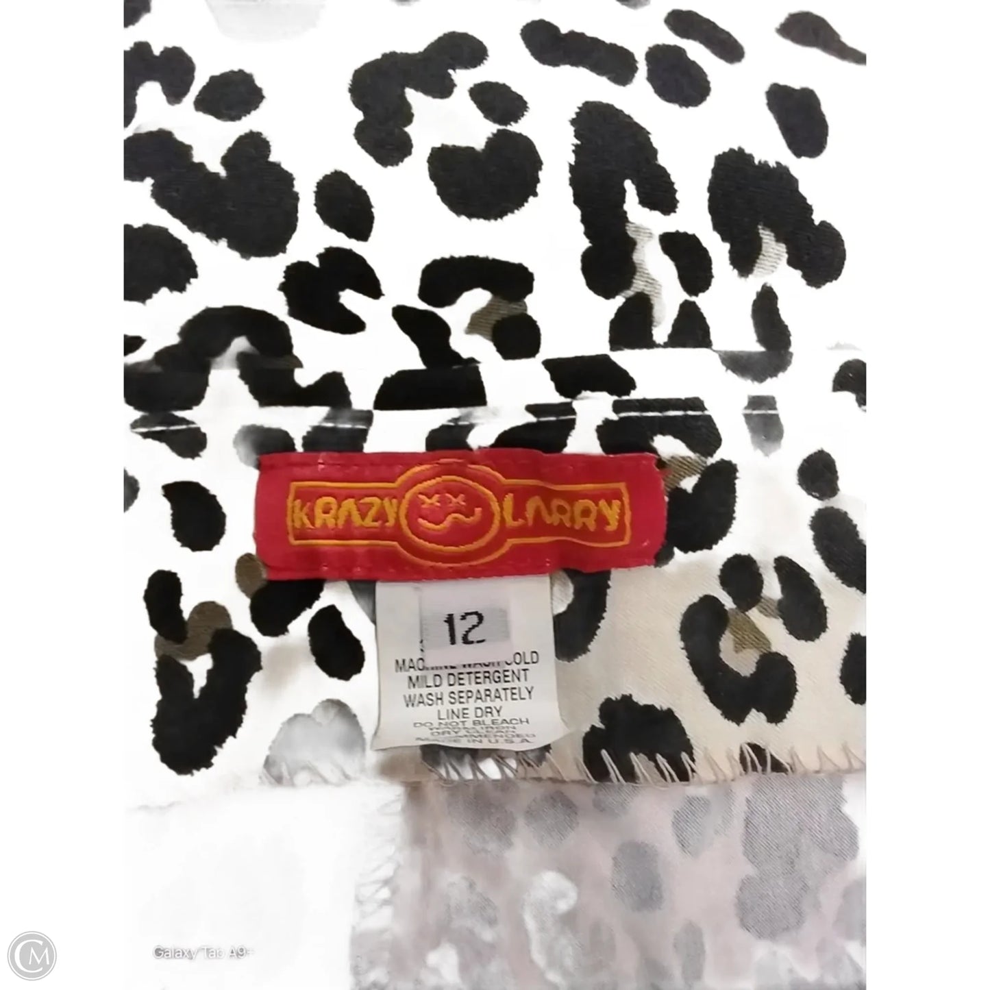 Pants Other By Clothes Mentor In Animal Print, Size: 12