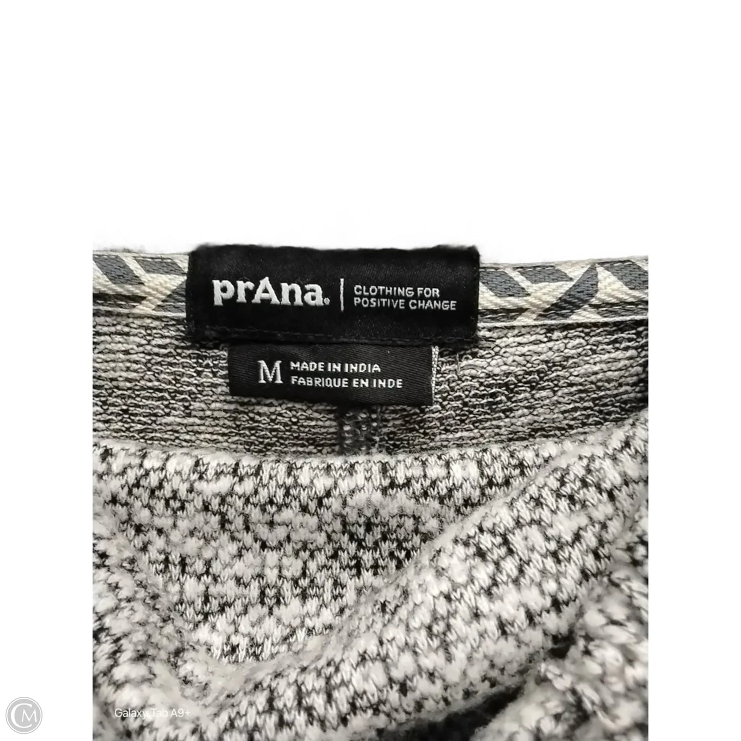 Top Long Sleeve By Prana In Grey, Size: M