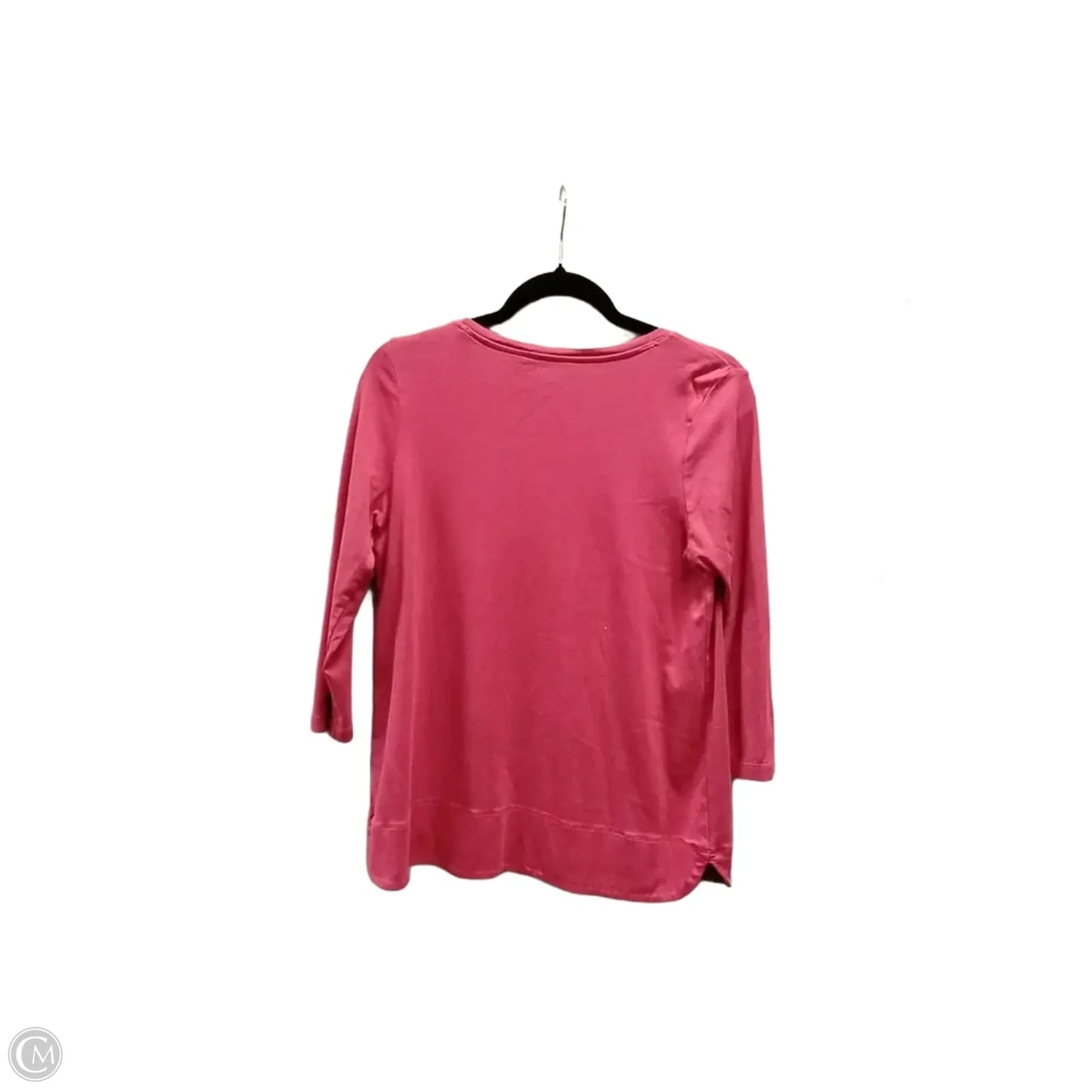 Top Long Sleeve Basic By J. Jill In Pink, Size: M