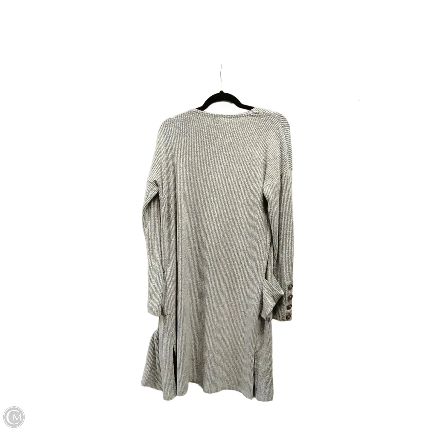 Cardigan By Clothes Mentor In Grey, Size: S