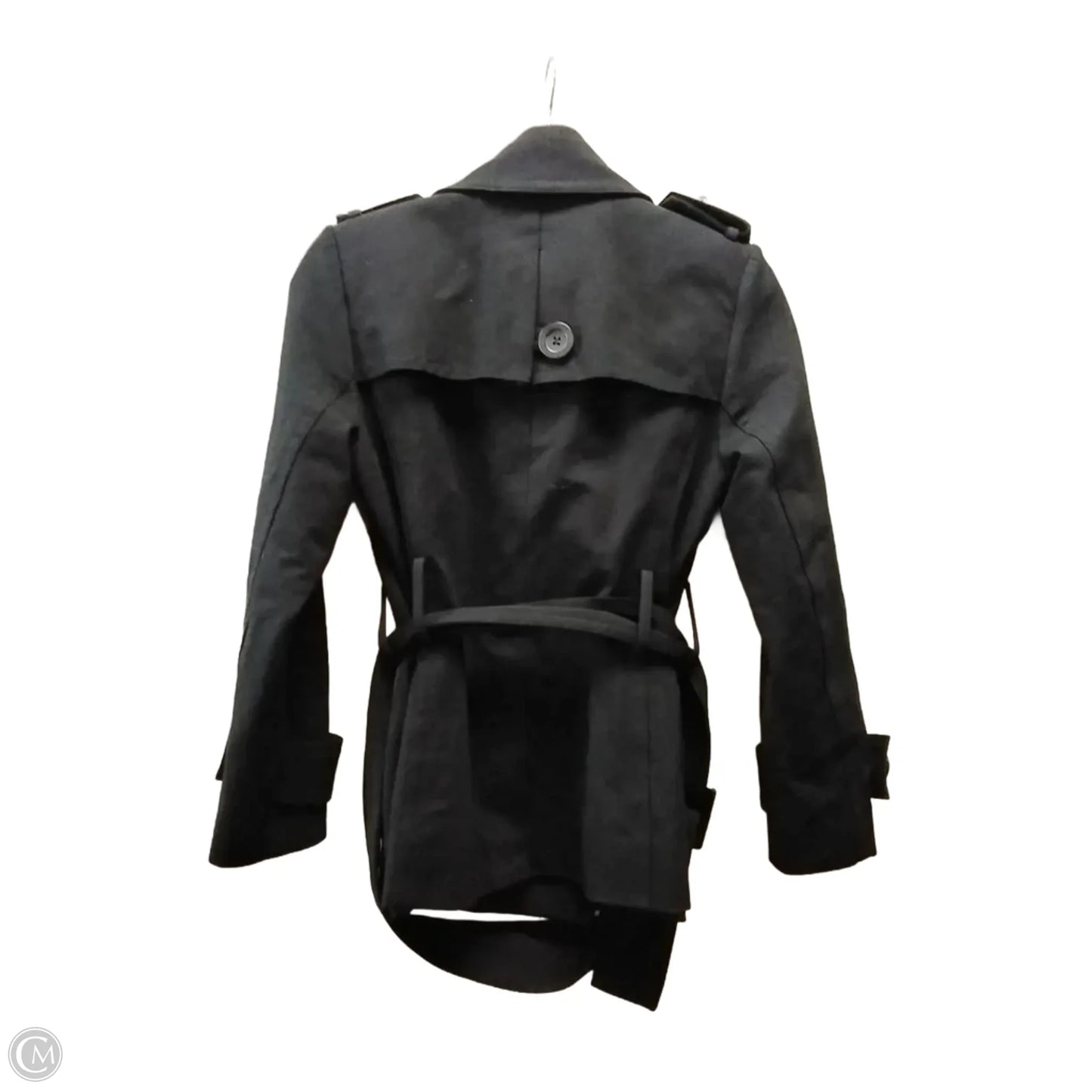 Coat Peacoat By International Concepts In Black, Size: Sp