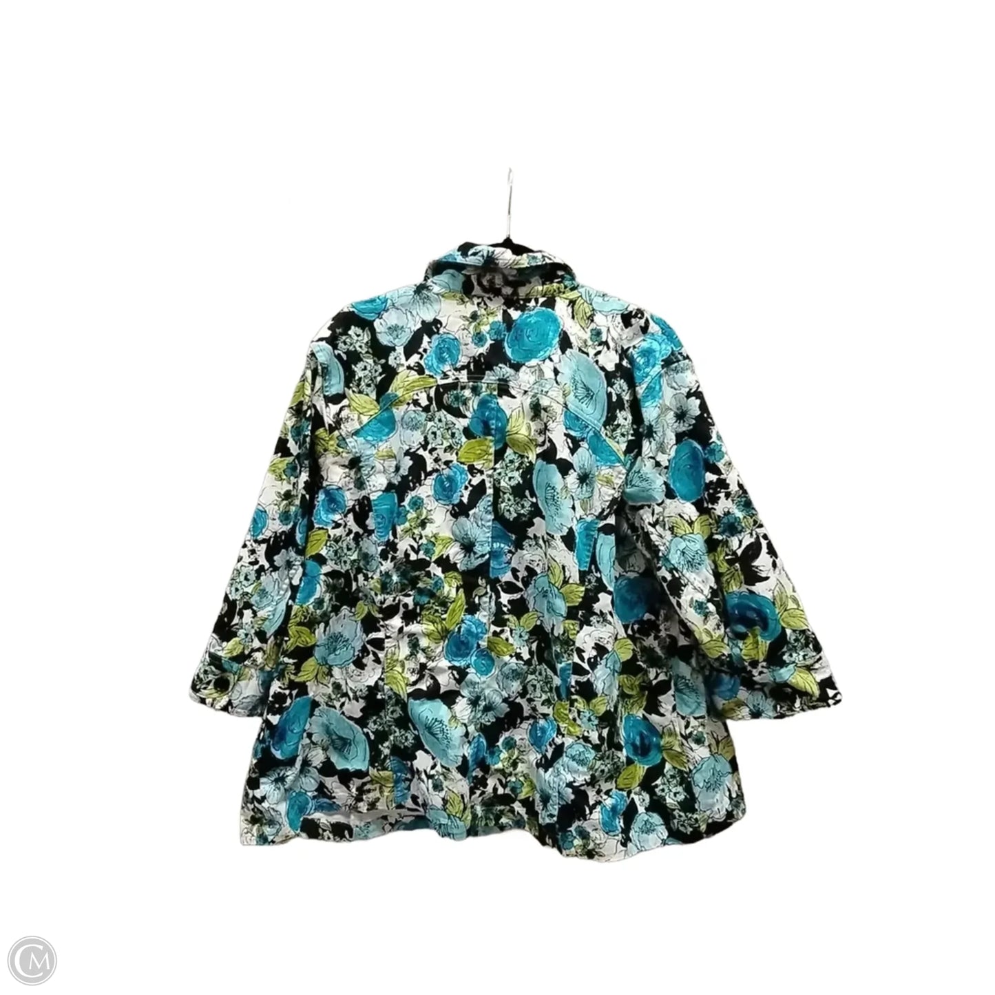 Jacket Other By Cj Banks In Floral Print, Size: 2x