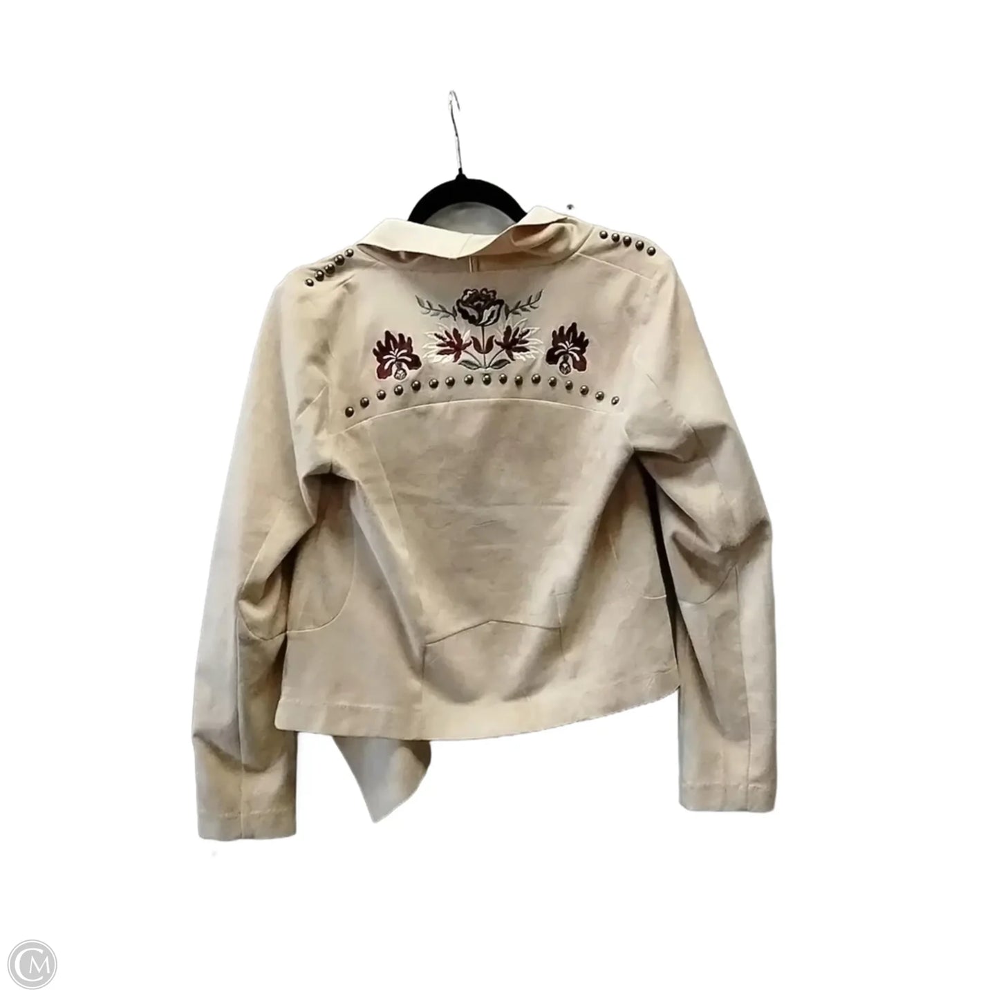 Jacket Shirt By Shyanne In Tan, Size: S