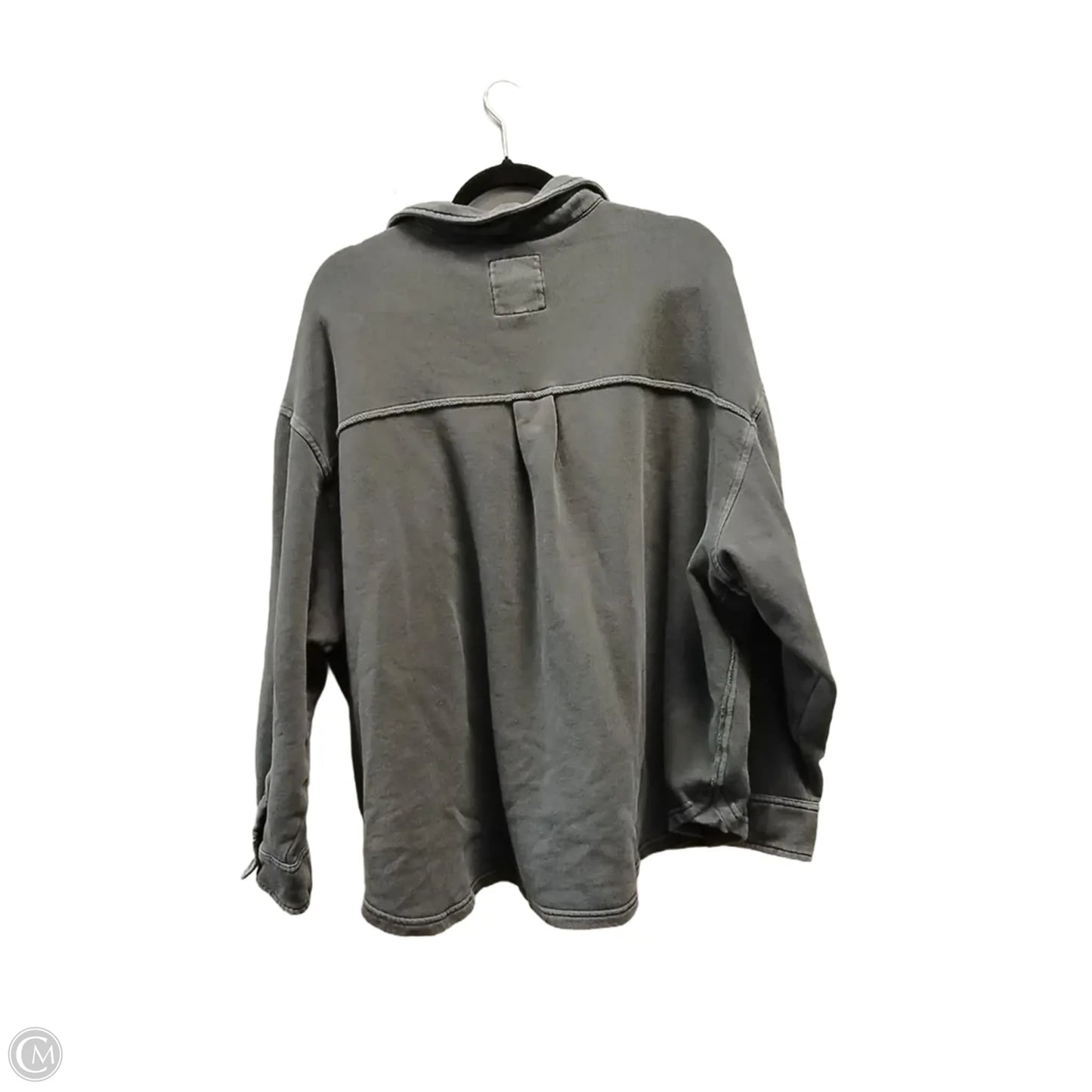 Jacket Shirt By Aerie In Grey, Size: Xl