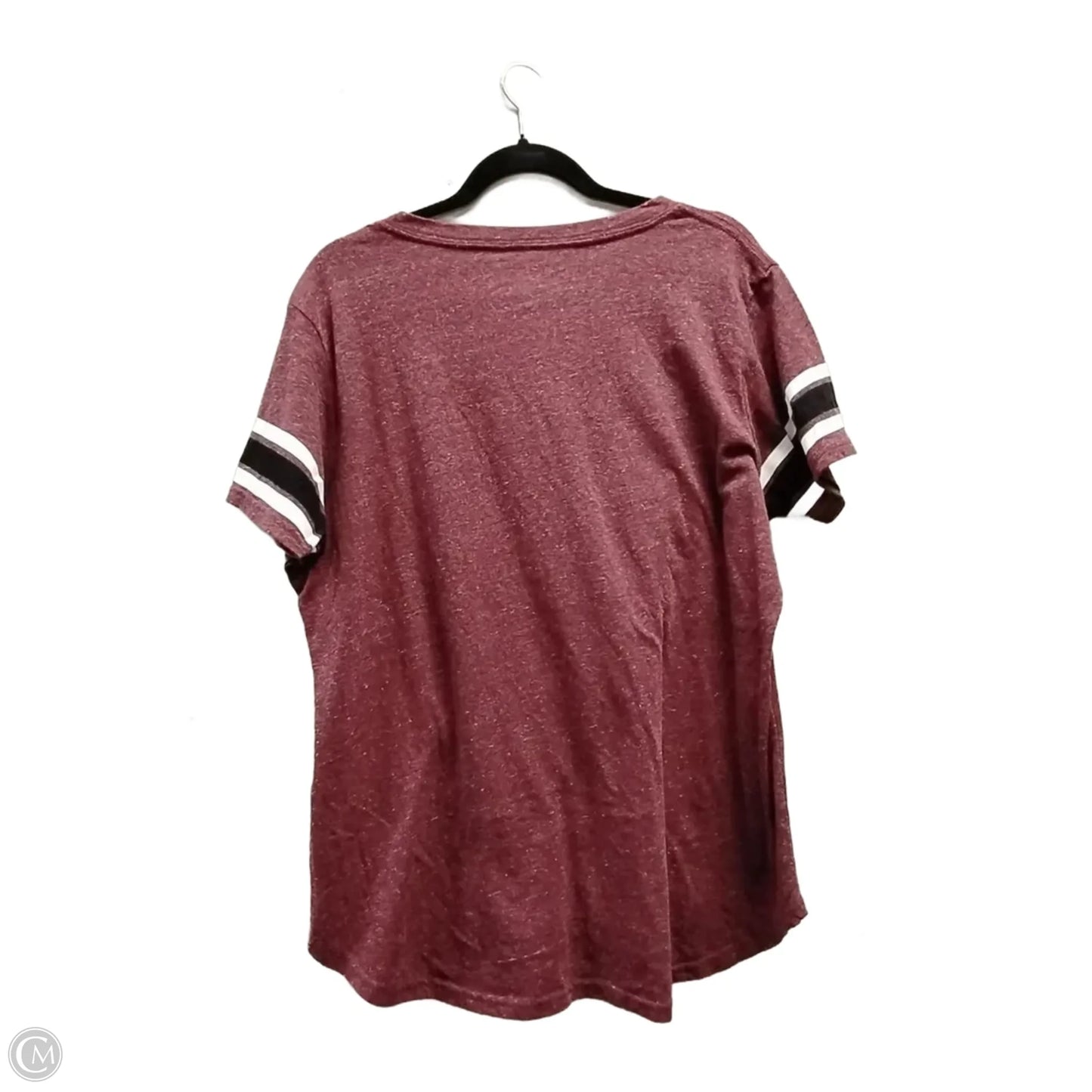 Top Short Sleeve By Clothes Mentor In Red, Size: 2x