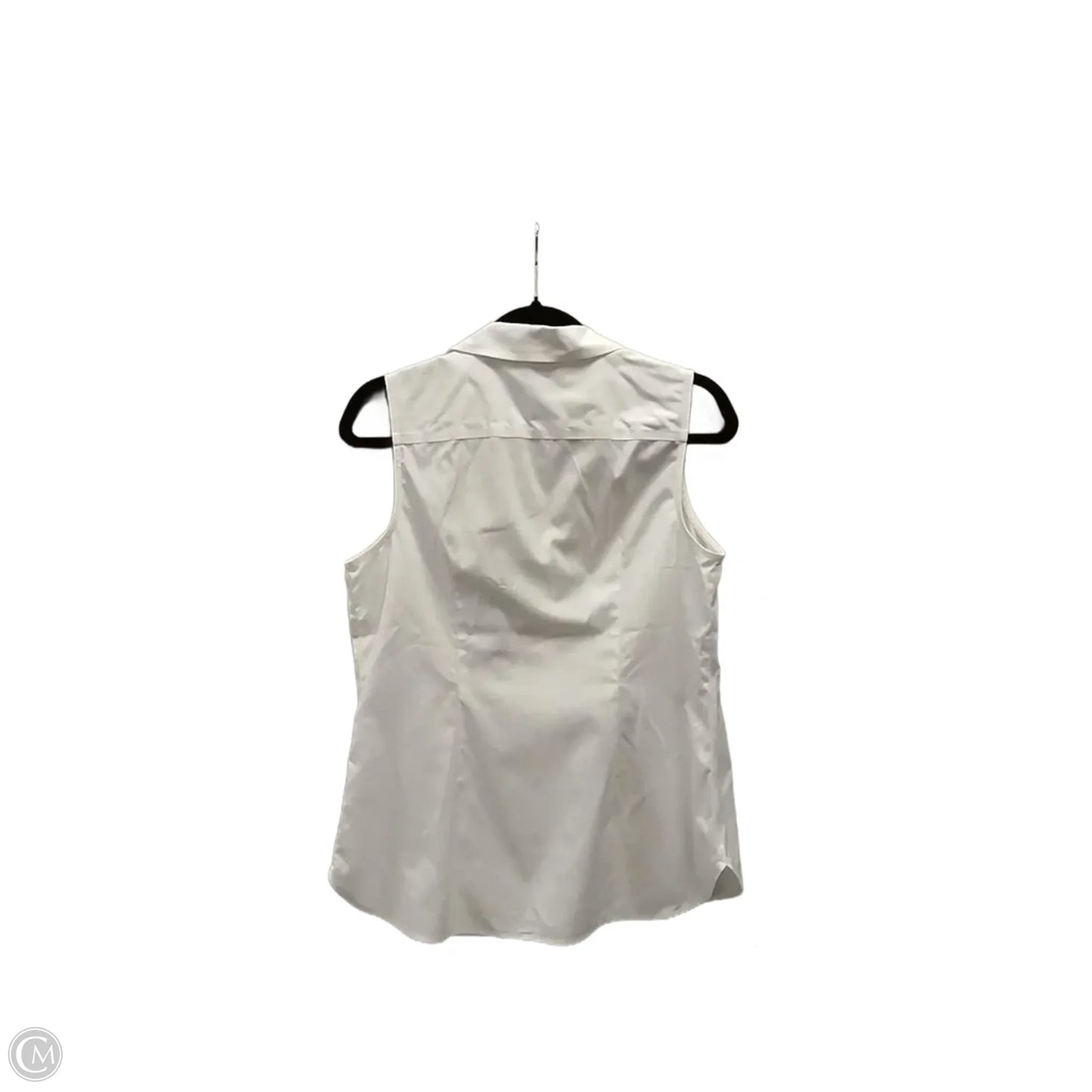 Top Sleeveless By Talbots In White, Size: 6