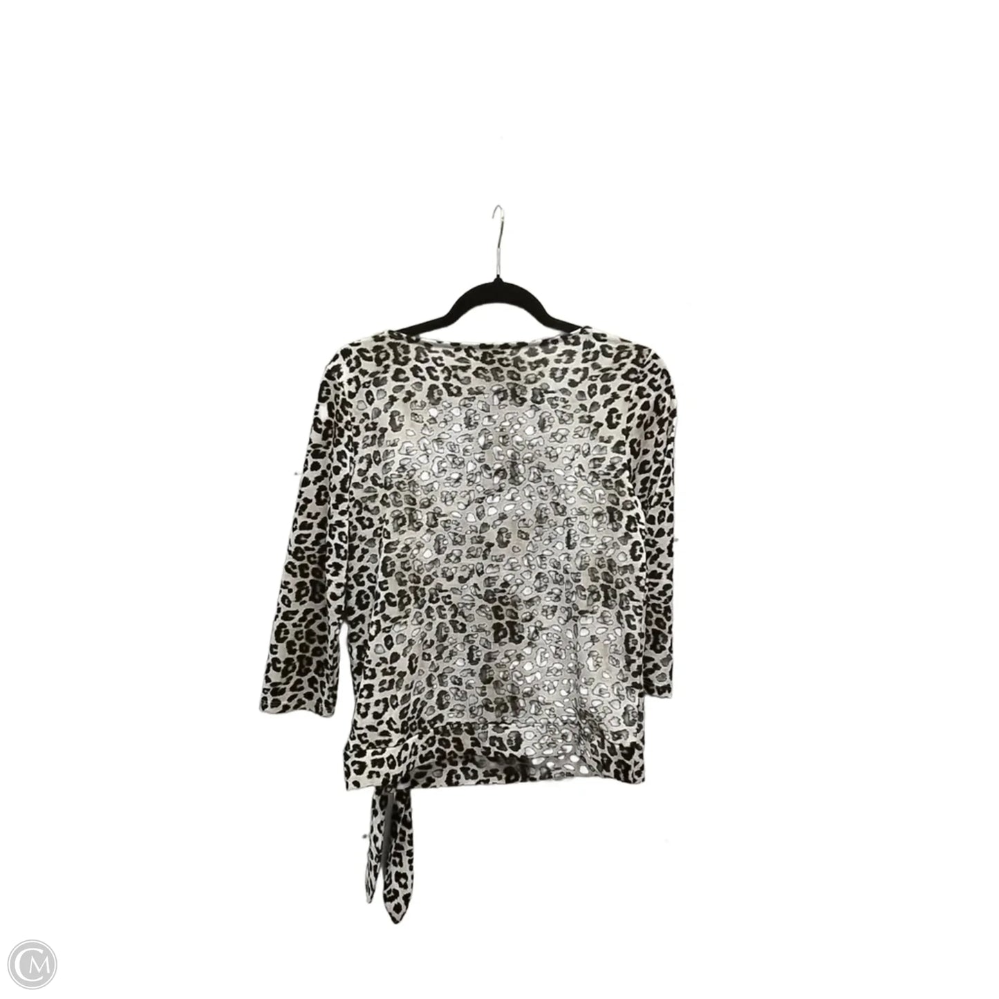 Top Long Sleeve By Chicos In Animal Print, Size: S