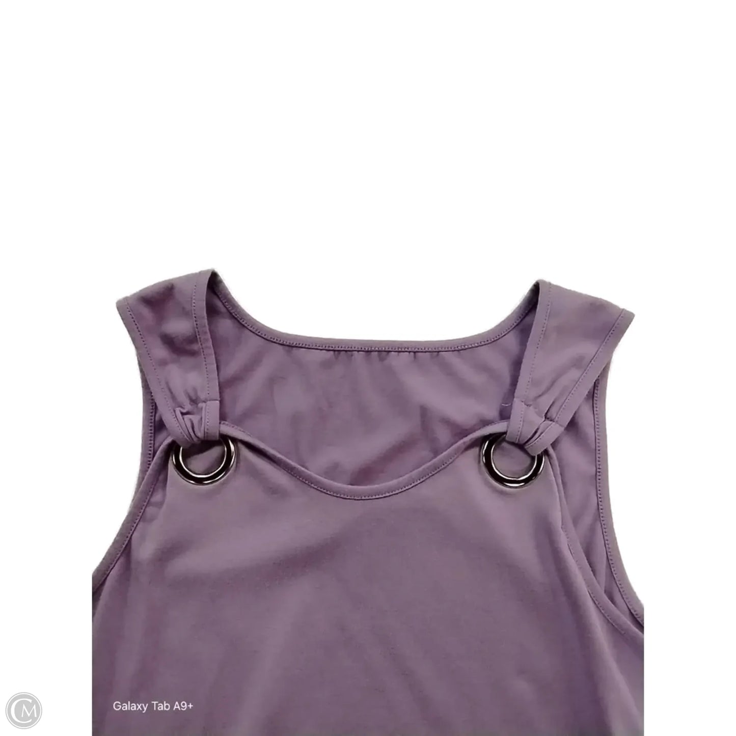 Top Sleeveless By Cme In Purple, Size: S